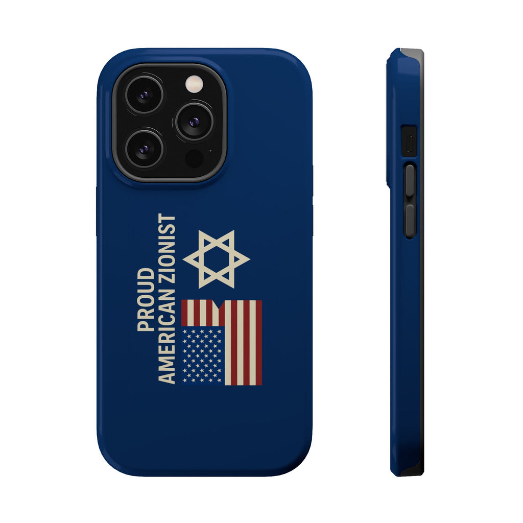Blue Proud American Zionist Magnetic Tough Cases - American Zionist