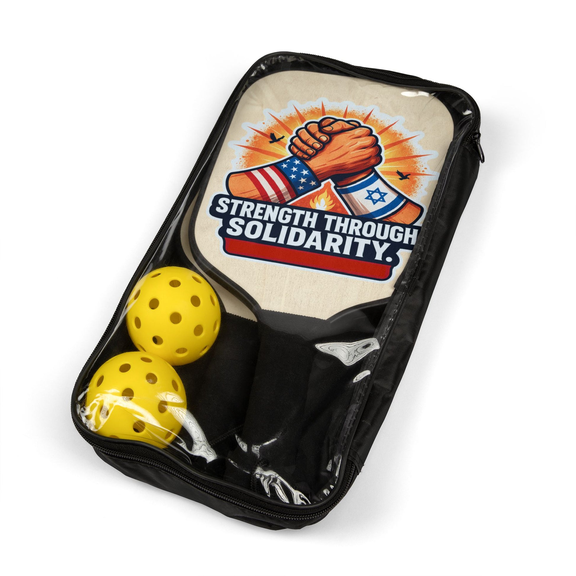 Strength Through Solidarity Pickleball Kit - American Zionist