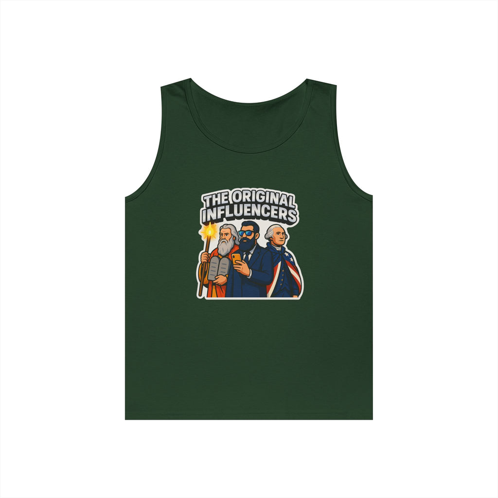 Original Influencers Unisex Heavy Cotton Tank Top - American Zionist