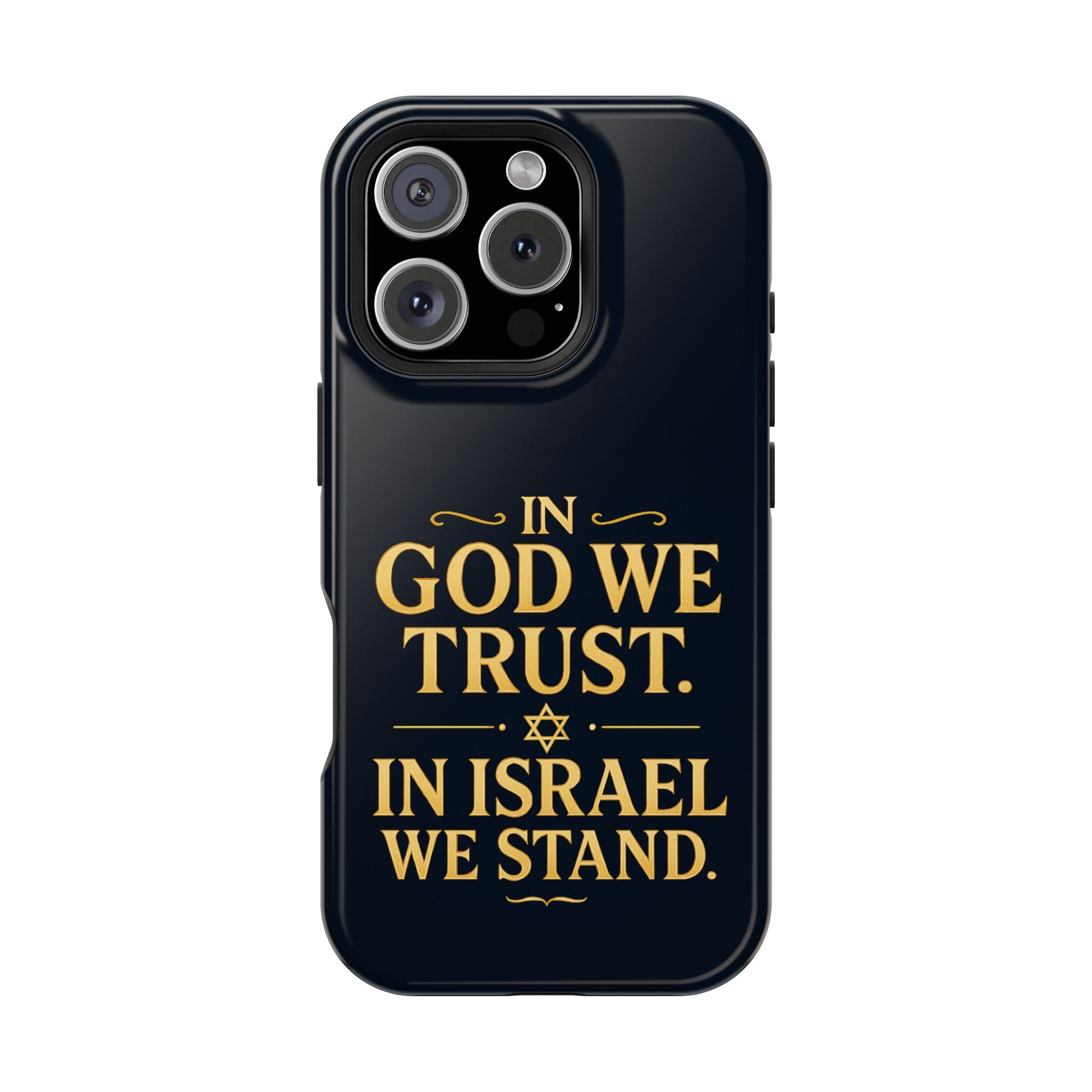 In God With Israel Magnetic Tough Cases - American Zionist