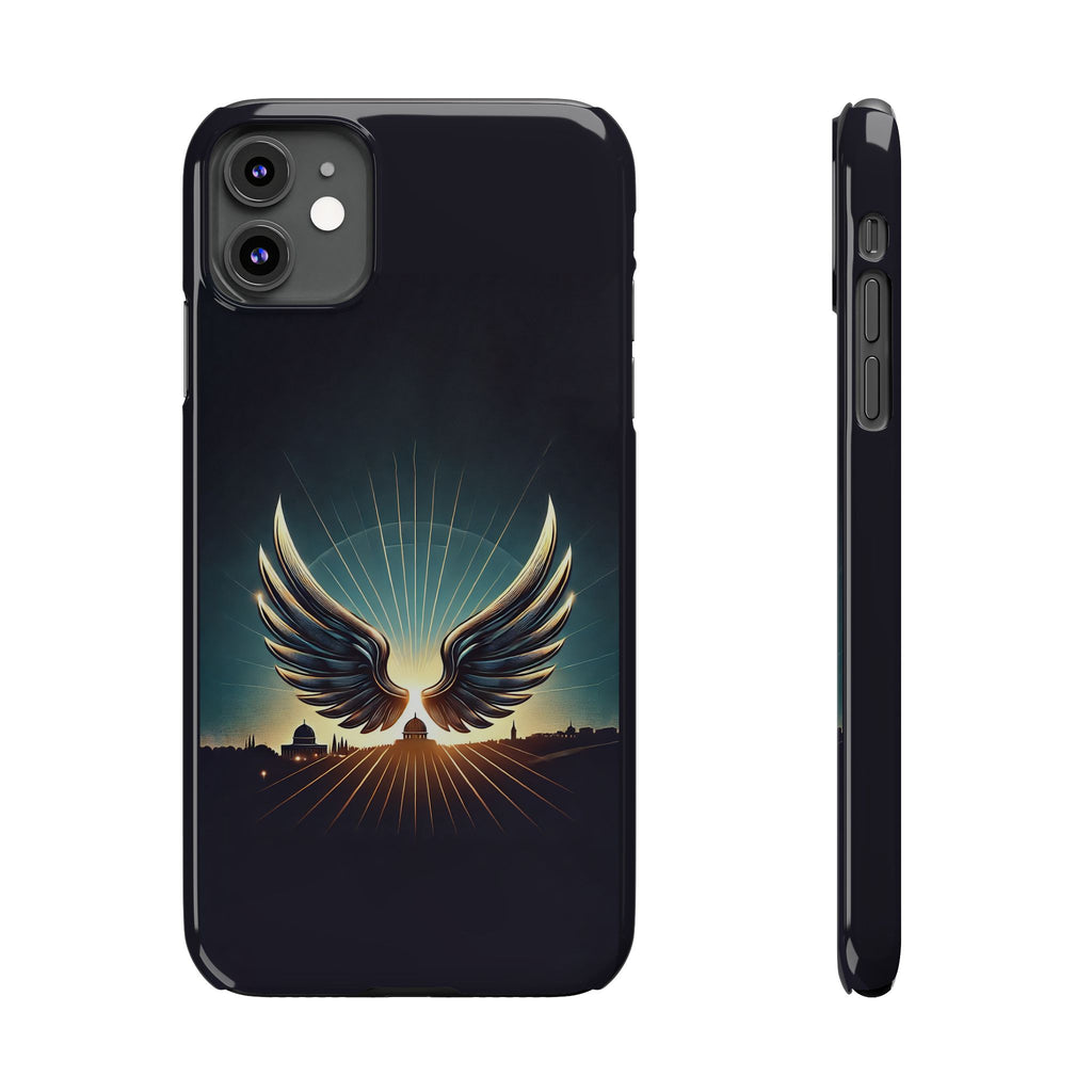 Sunset Wings Slim Phone Cases - American Zionist