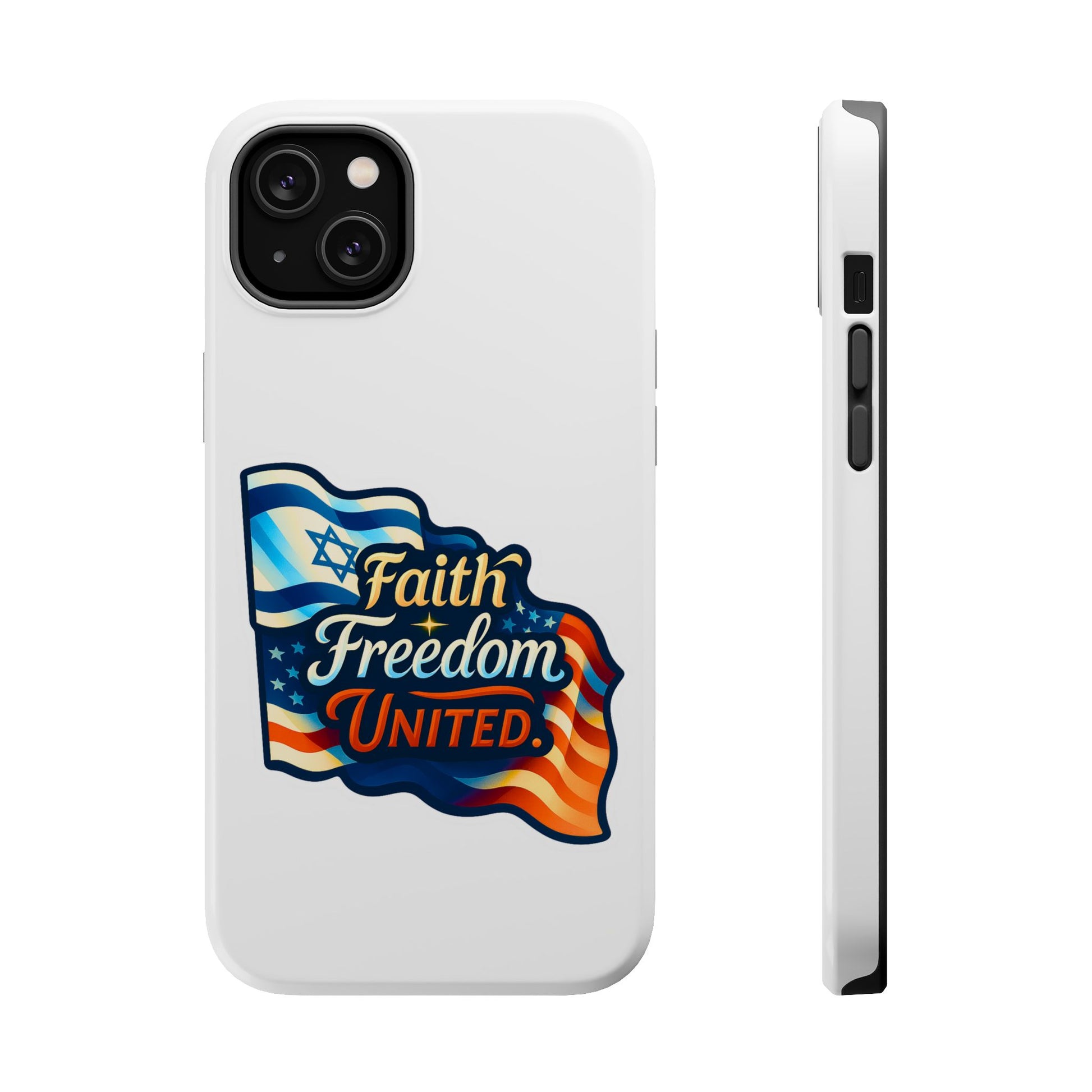 Faith Freedom United Magnetic Tough Cases - American Zionist