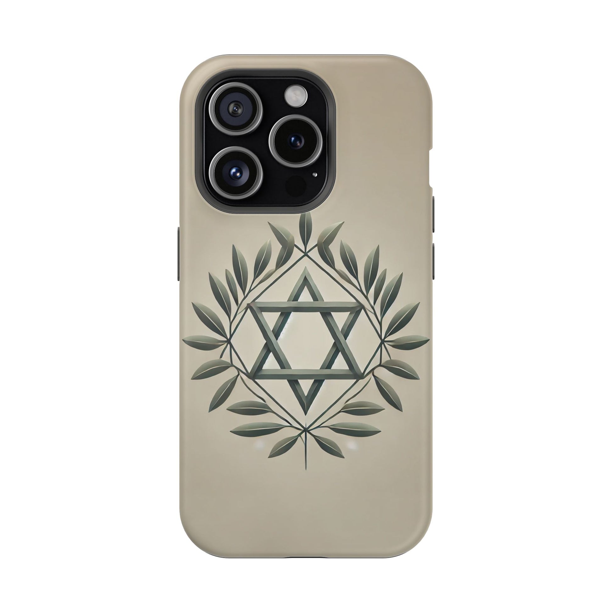Olive and Star of David Magnetic Tough Cases - American Zionist