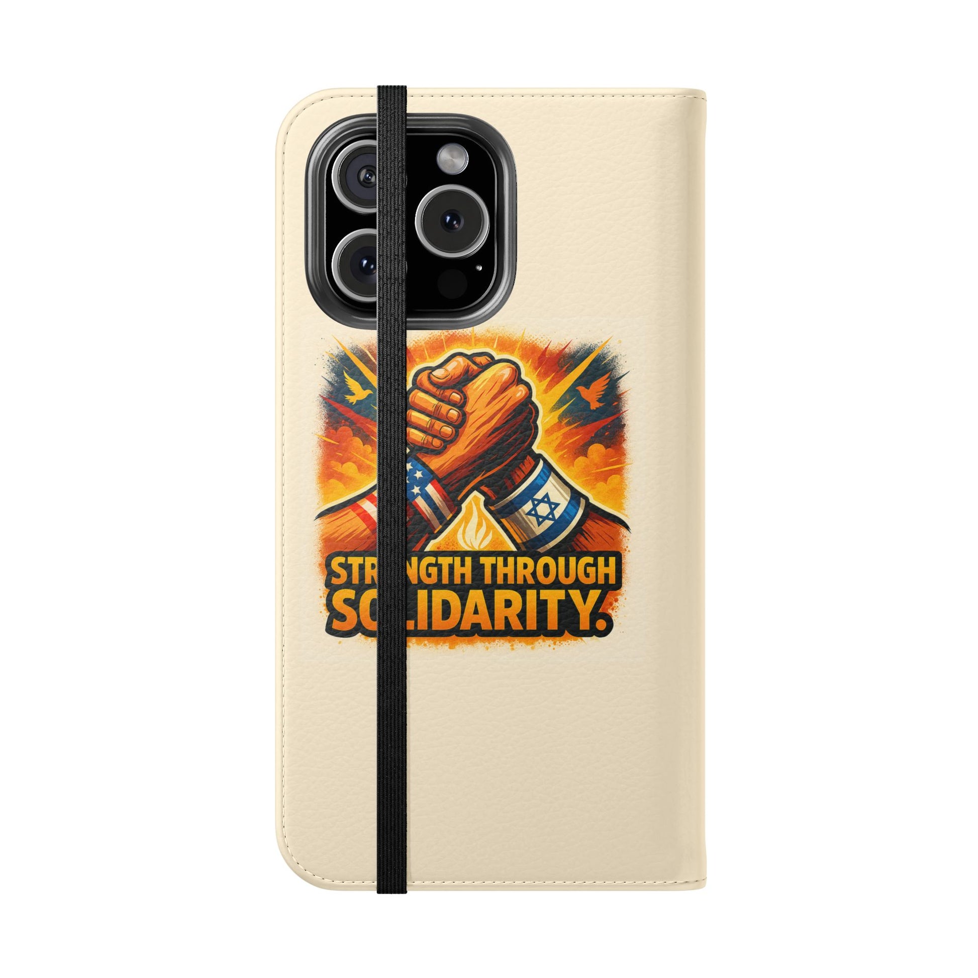 Strength Through Solidarity Flip Cases - American Zionist