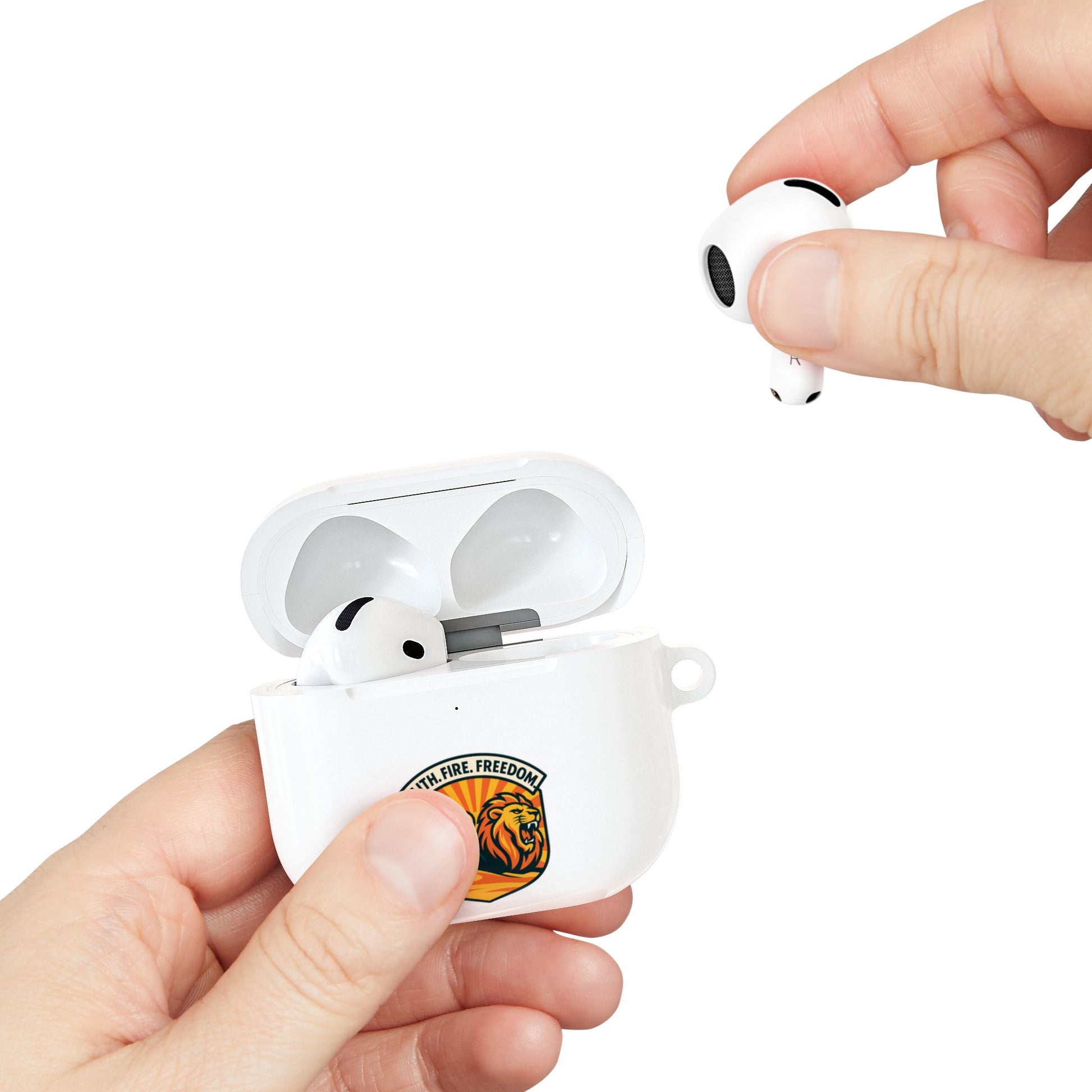 Lions Eagles Rise AirPod Cases - American Zionist