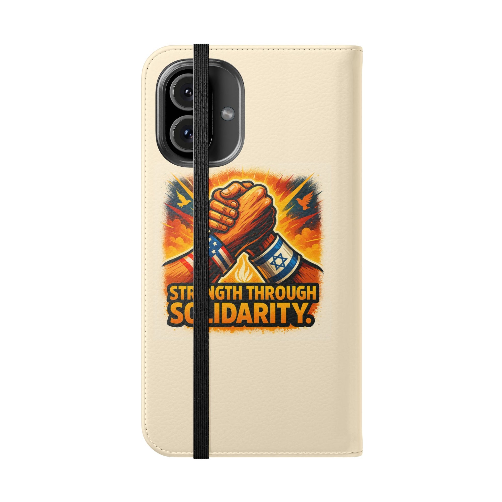 Strength Through Solidarity Flip Cases - American Zionist