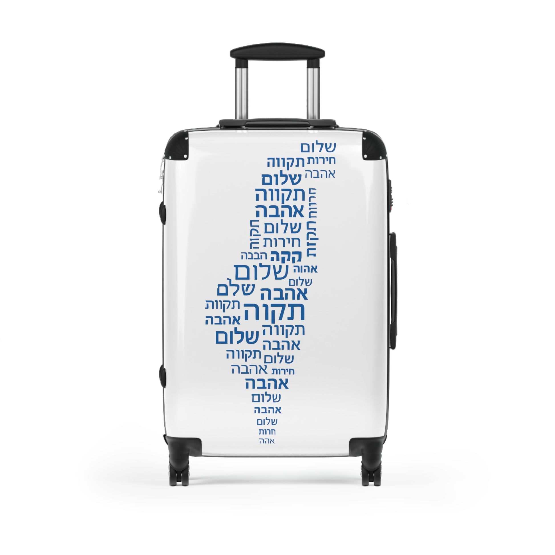 Hebrew Letters Suitcase - American Zionist