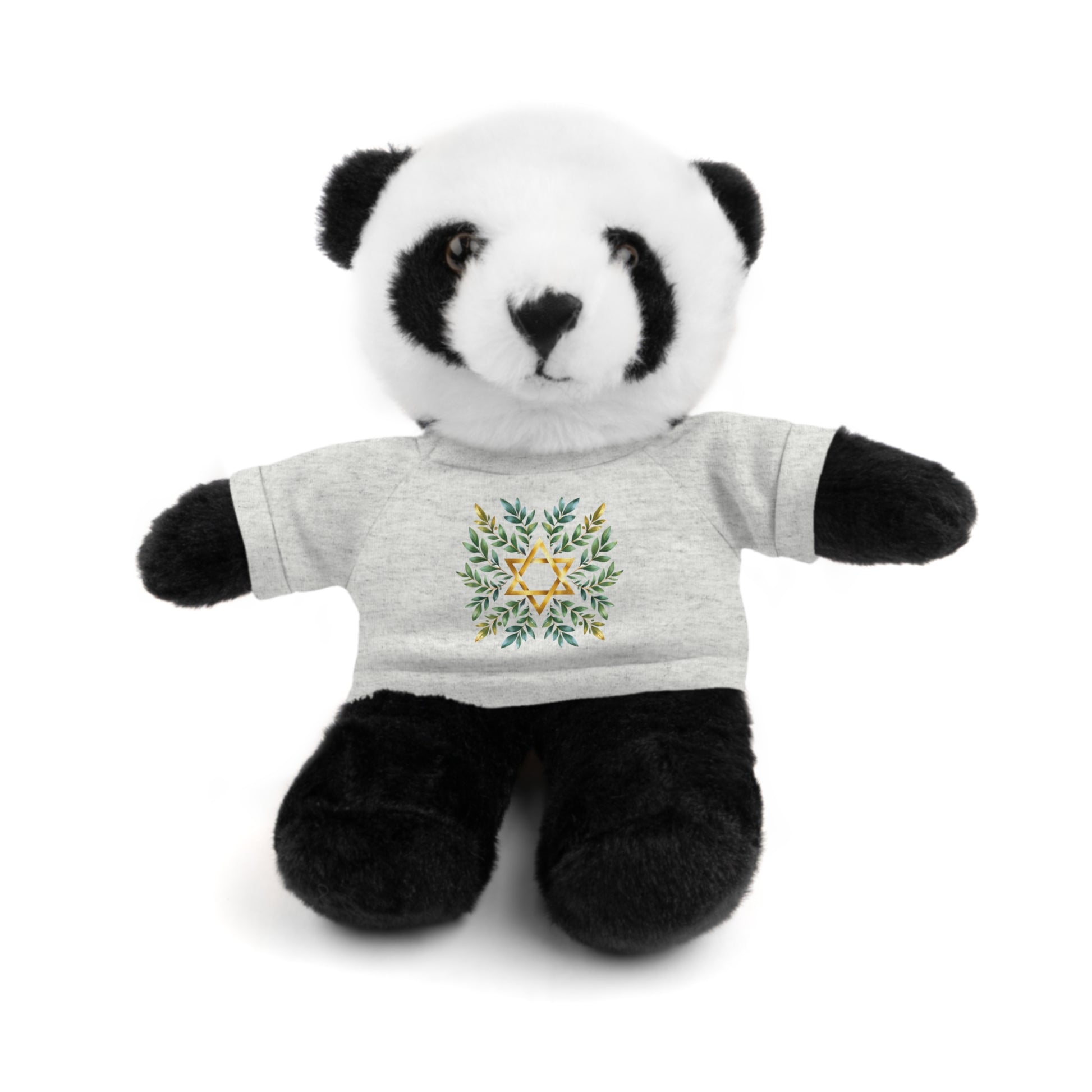 Star Of David Wreath Stuffed Animals with Tee - American Zionist