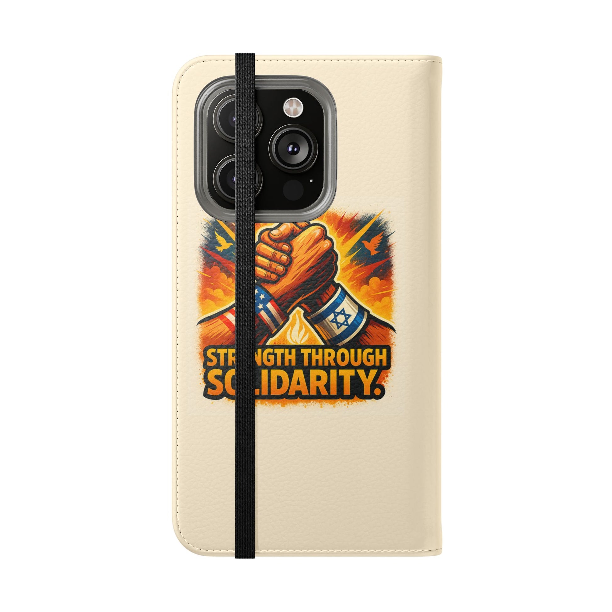 Strength Through Solidarity Flip Cases - American Zionist