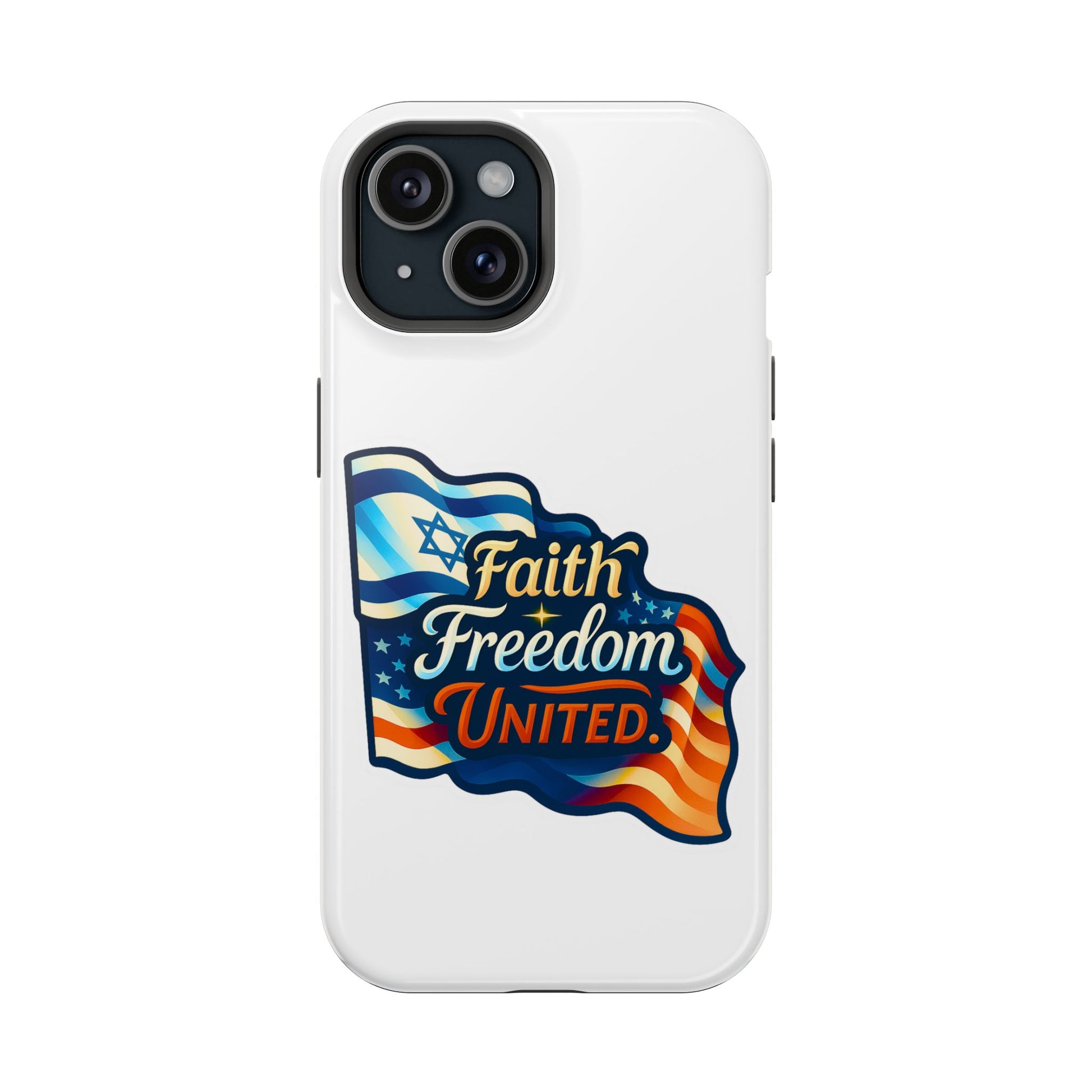 Faith Freedom United Magnetic Tough Cases - American Zionist