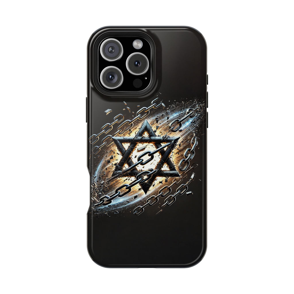 Galaxy Star of David Magnetic Tough Cases - American Zionist