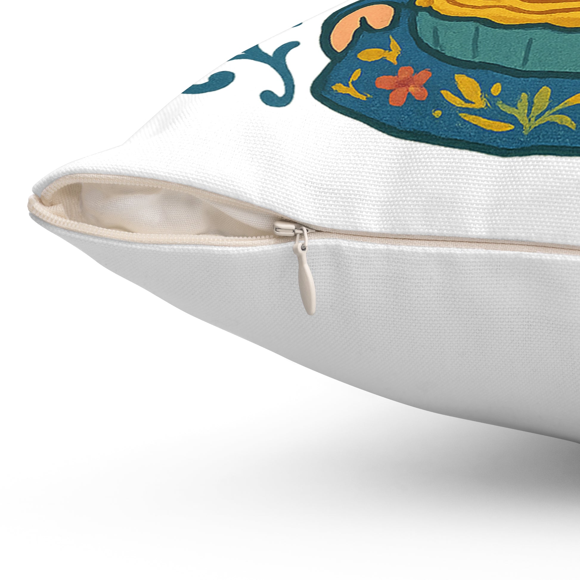 Kugel Queen Spun Polyester Square Pillow - American Zionist