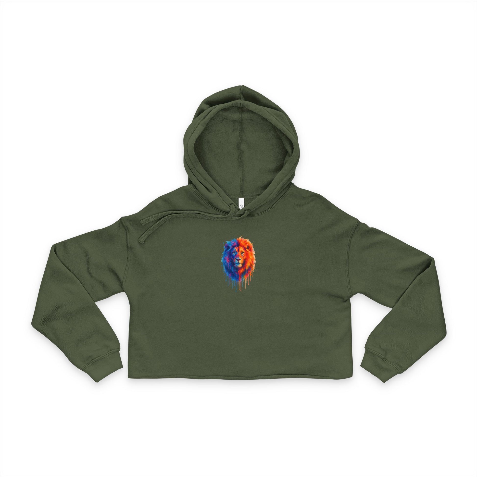 Judah Unleashed Women's Cropped Hoodie - American Zionist