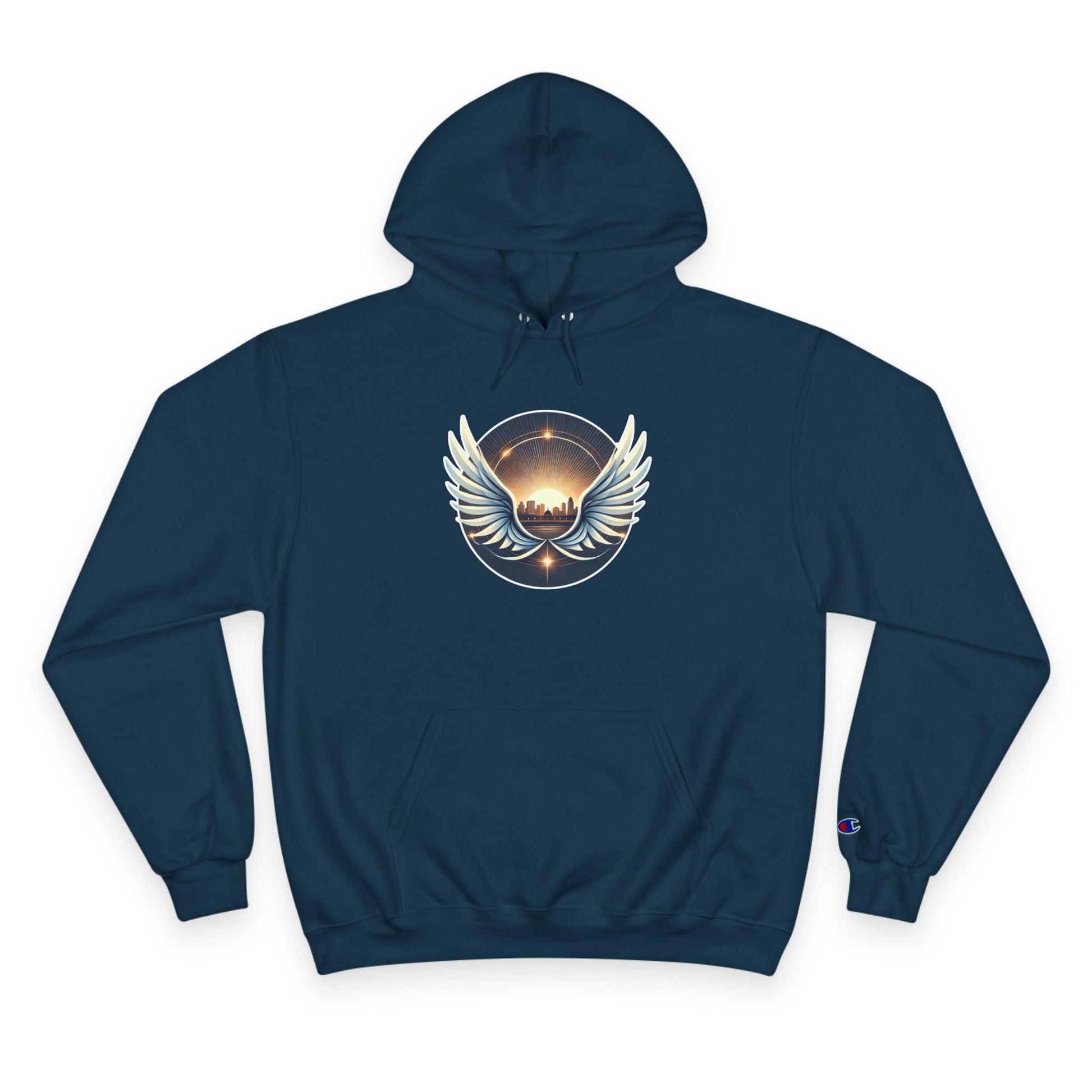 Sunrise Wings Champion Hoodie - American Zionist