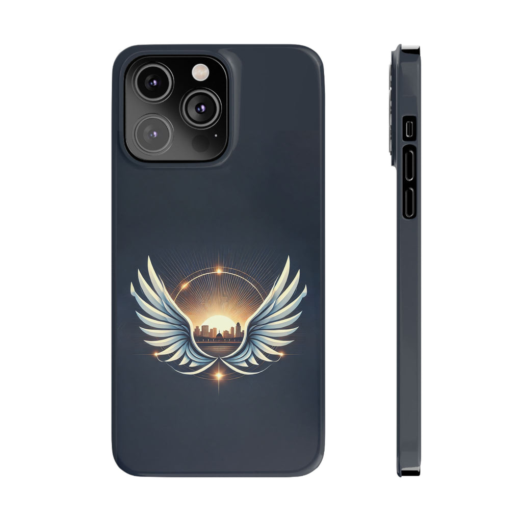 Sunrise Wings Slim Phone Cases - American Zionist
