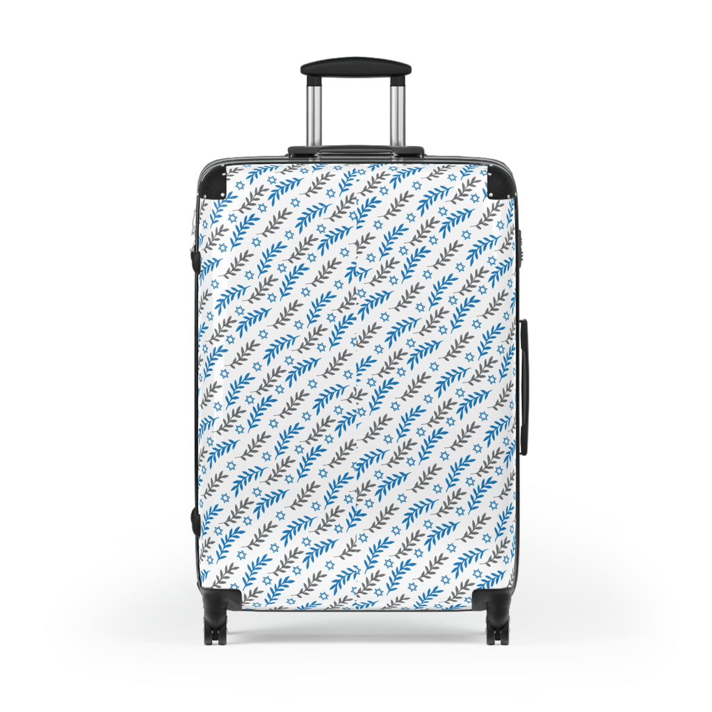 Olive and Shield Suitcase - American Zionist