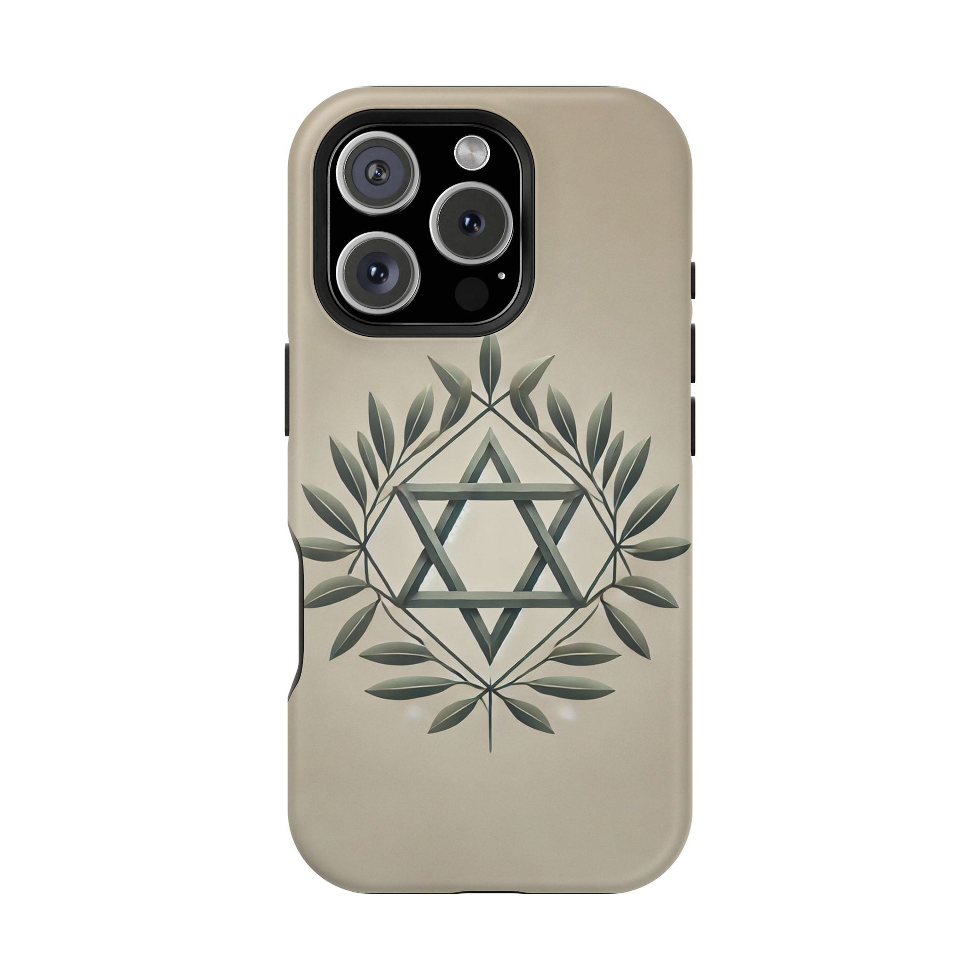 Olive and Star of David Magnetic Tough Cases - American Zionist