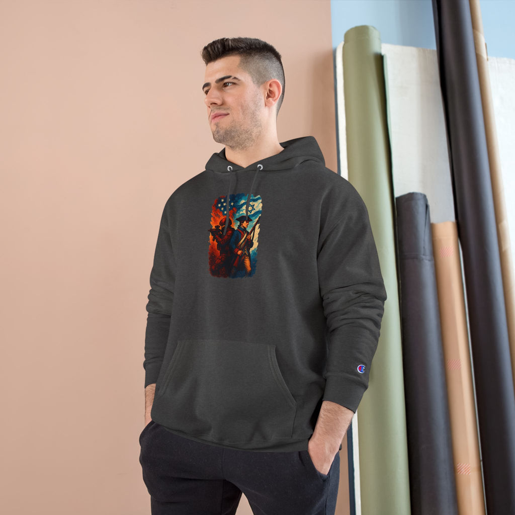 Defenders Across Generations Champion Hoodie - American Zionist