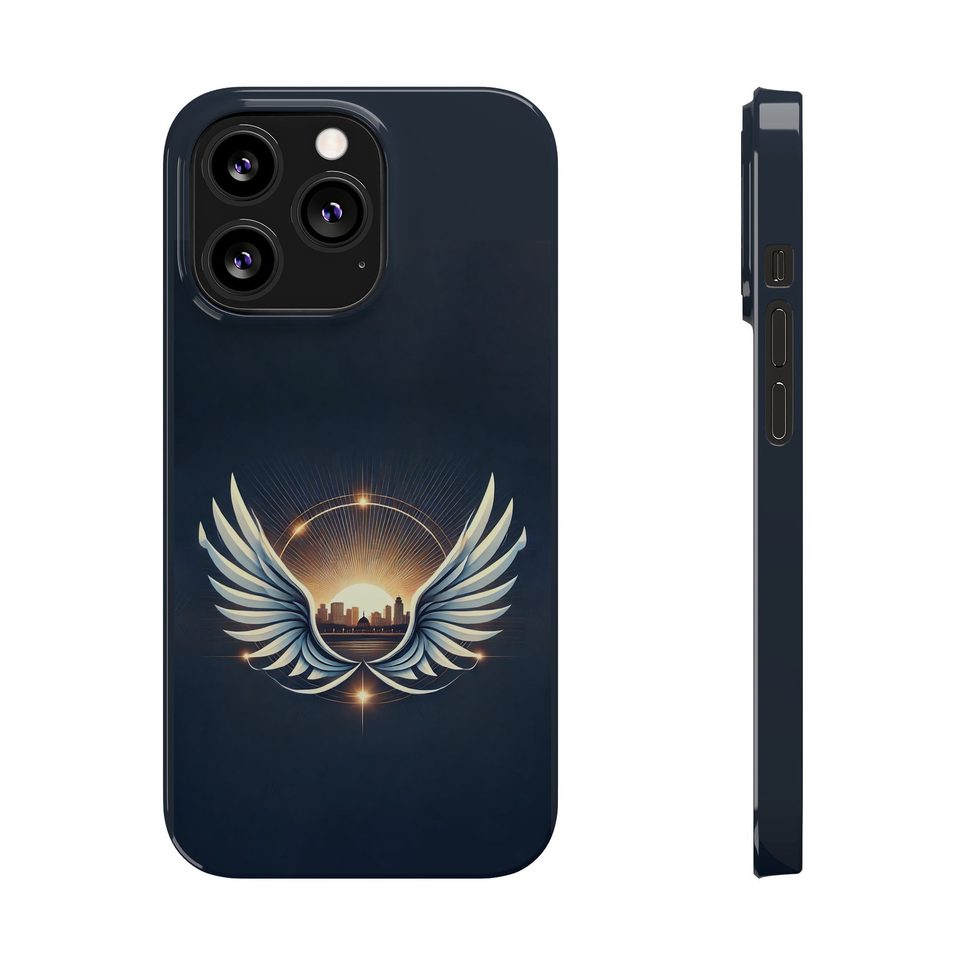 Sunrise Wings Slim Phone Cases - American Zionist