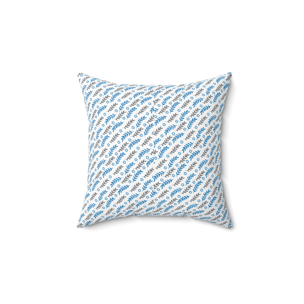 Olive and Shield Spun Polyester Square Pillow - American Zionist