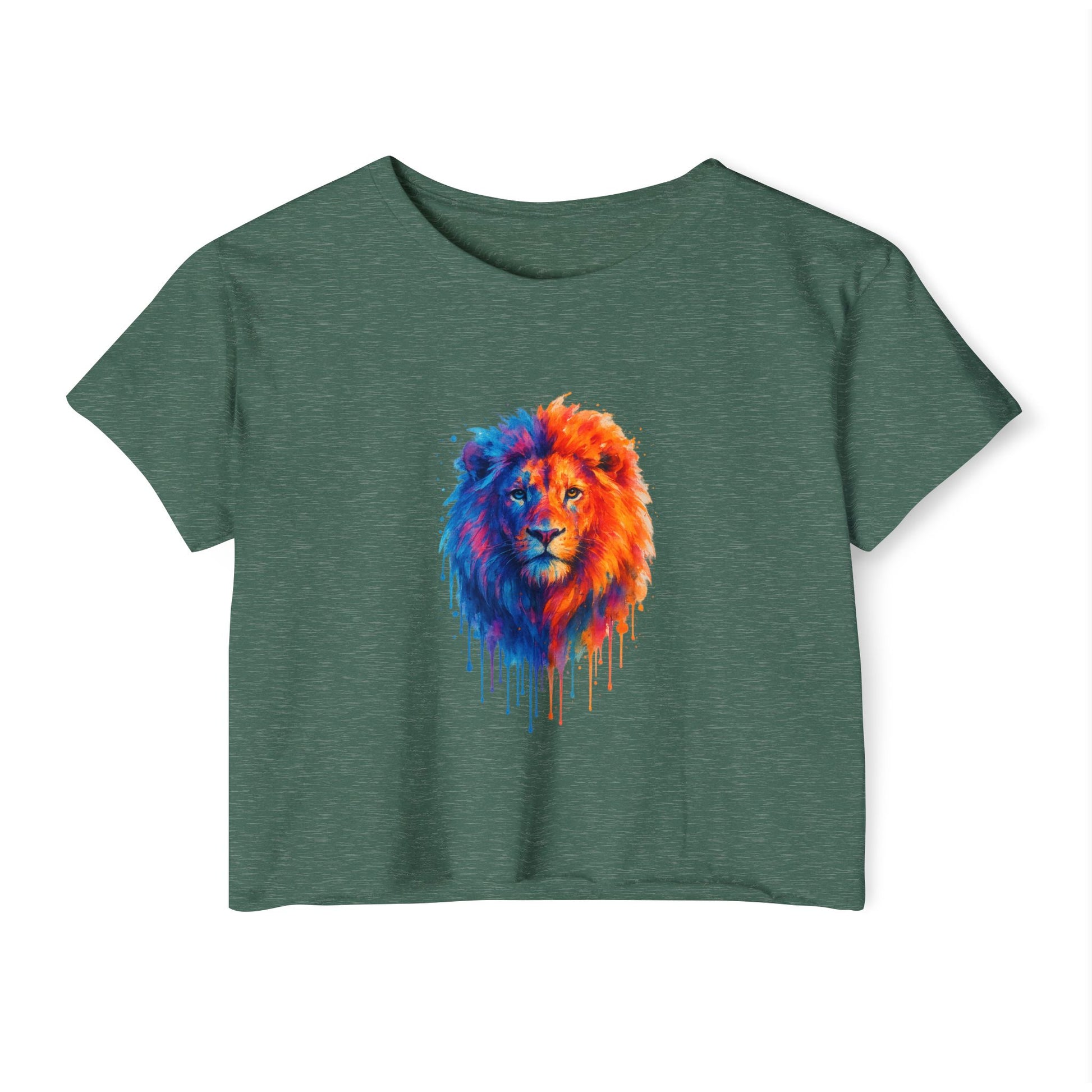 Judah Unleashed Women's Festival Crop Top - American Zionist