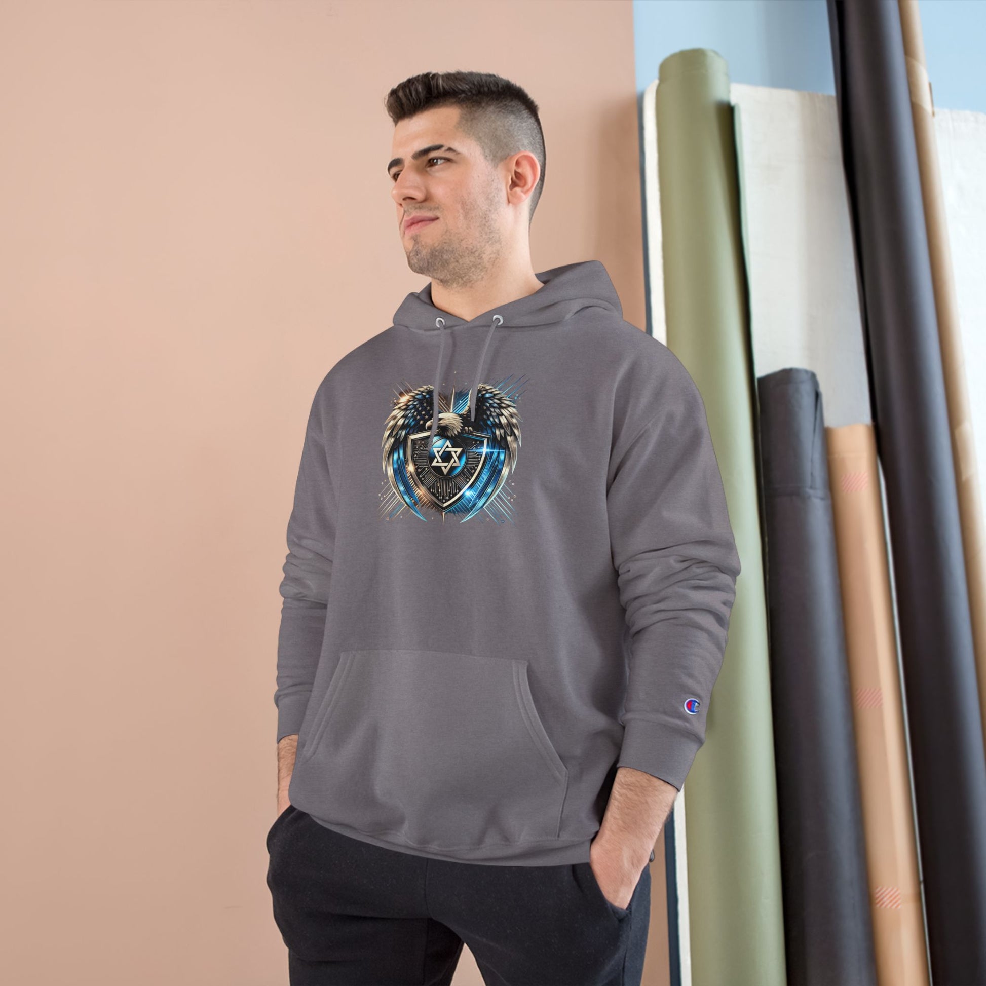 Wings of Zion Champion Hoodie - American Zionist