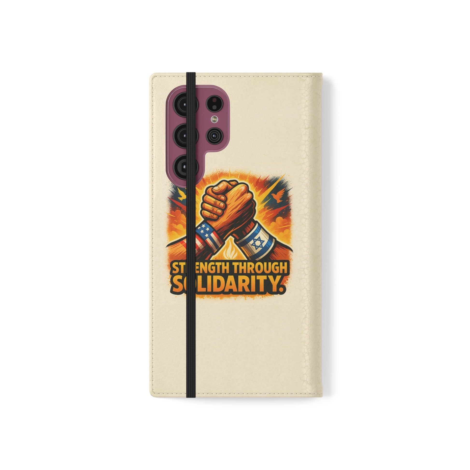 Strength Through Solidarity Flip Cases - American Zionist
