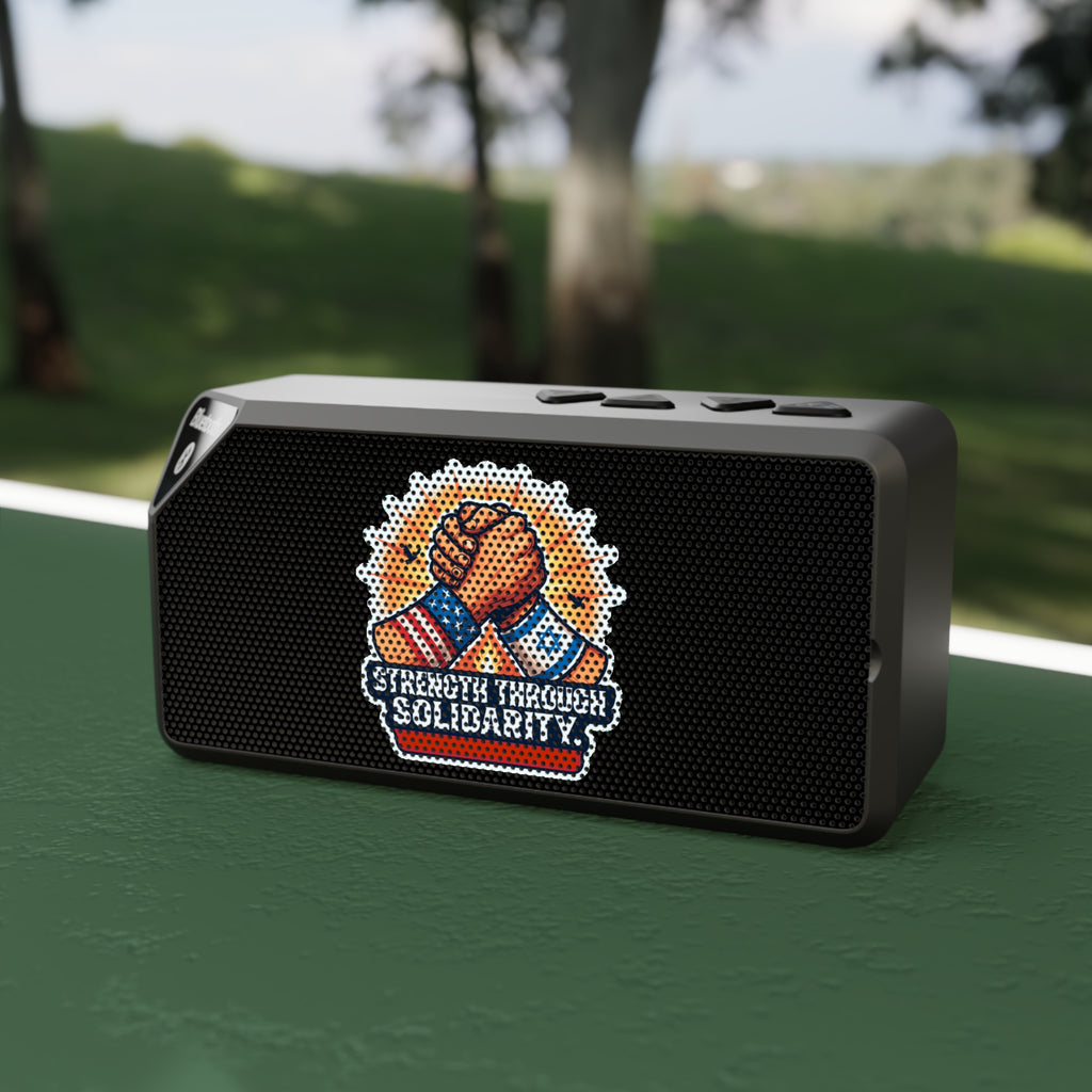 Strength Through Solidarity Jabba Bluetooth Speaker - American Zionist