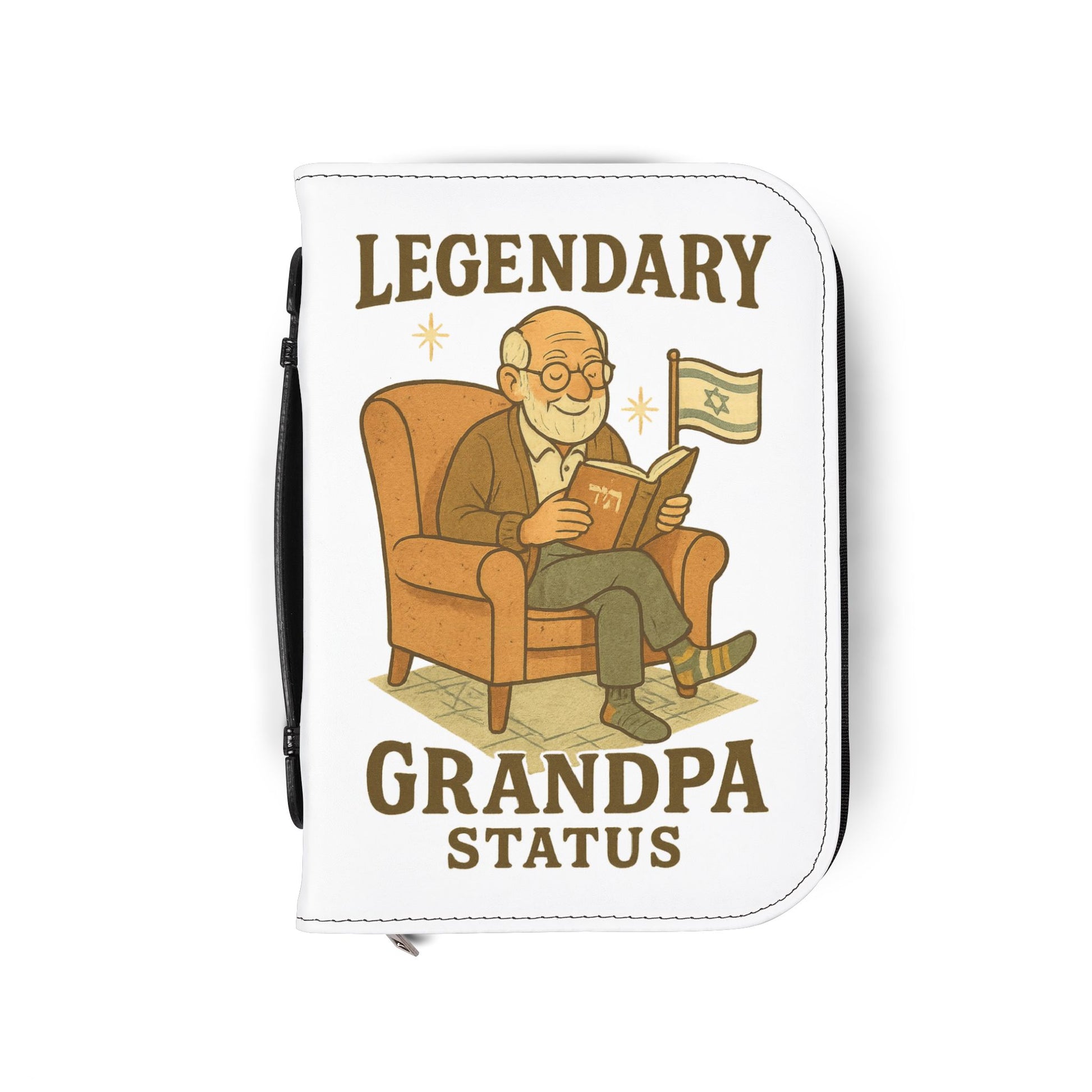 Legendary Grandpa Bible Cover - American Zionist