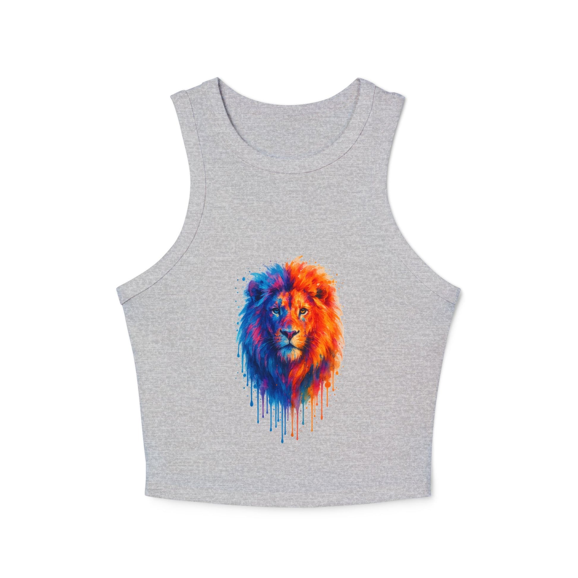 Judah Unleashed Women's Micro Rib Racer Tank Top - American Zionist