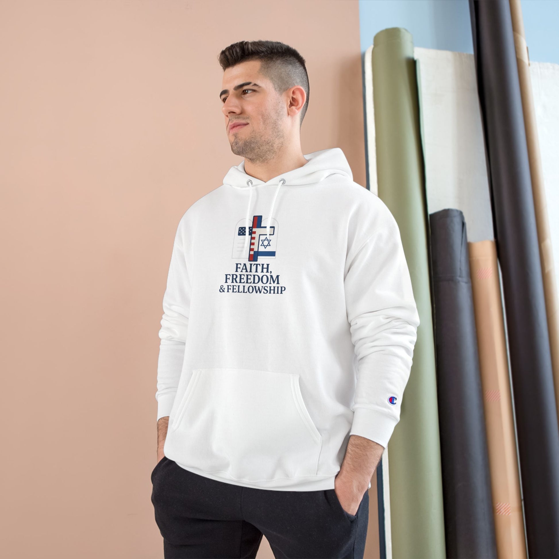 Faith Freedom Fellowship Champion Hoodie - American Zionist