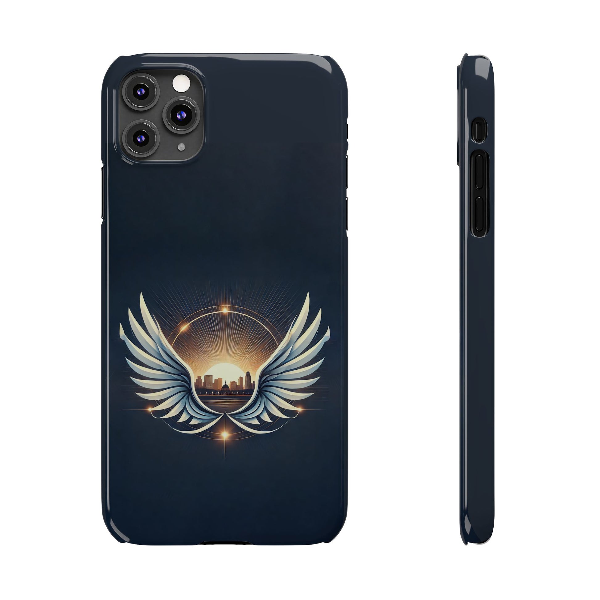 Sunrise Wings Slim Phone Cases - American Zionist