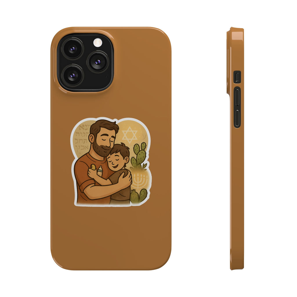 Dad Love Slim Phone Cases - American Zionist