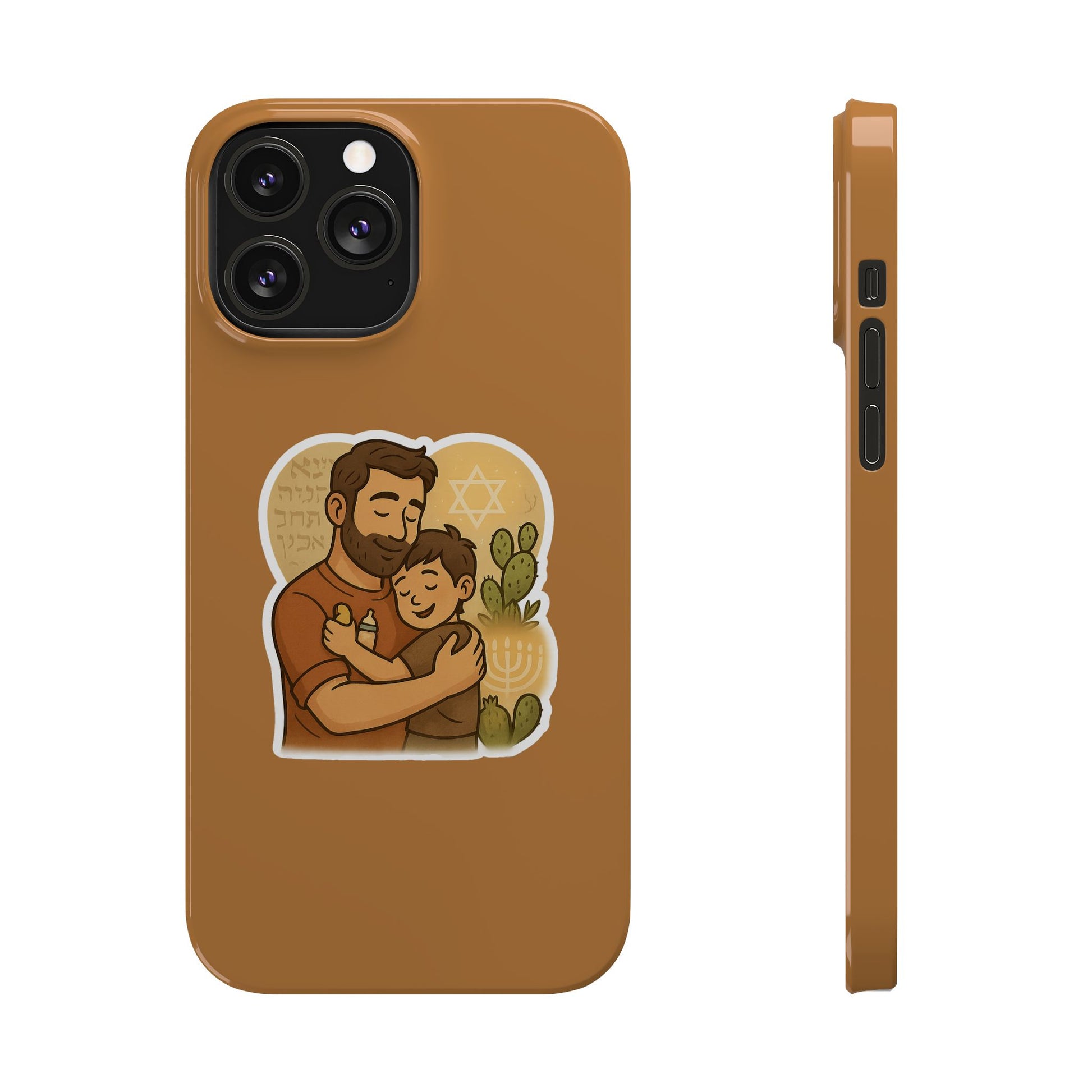 Dad Love Slim Phone Cases - American Zionist