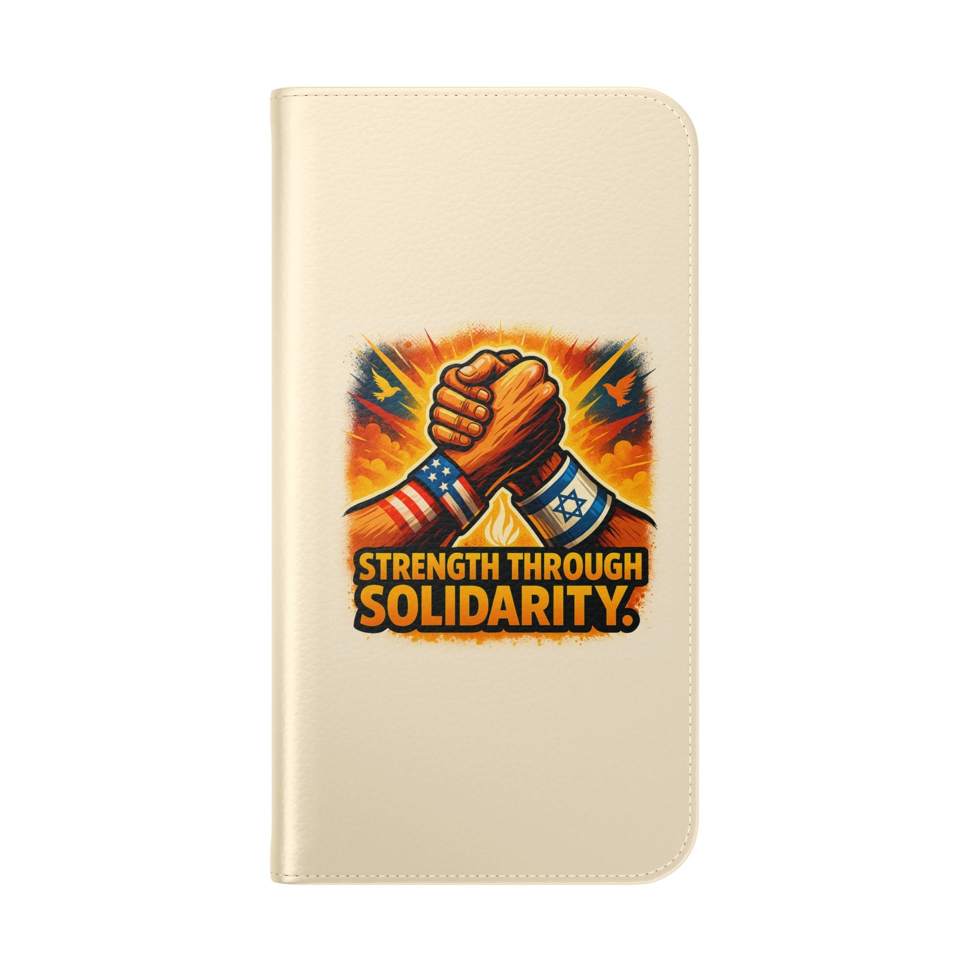 Strength Through Solidarity Flip Cases - American Zionist