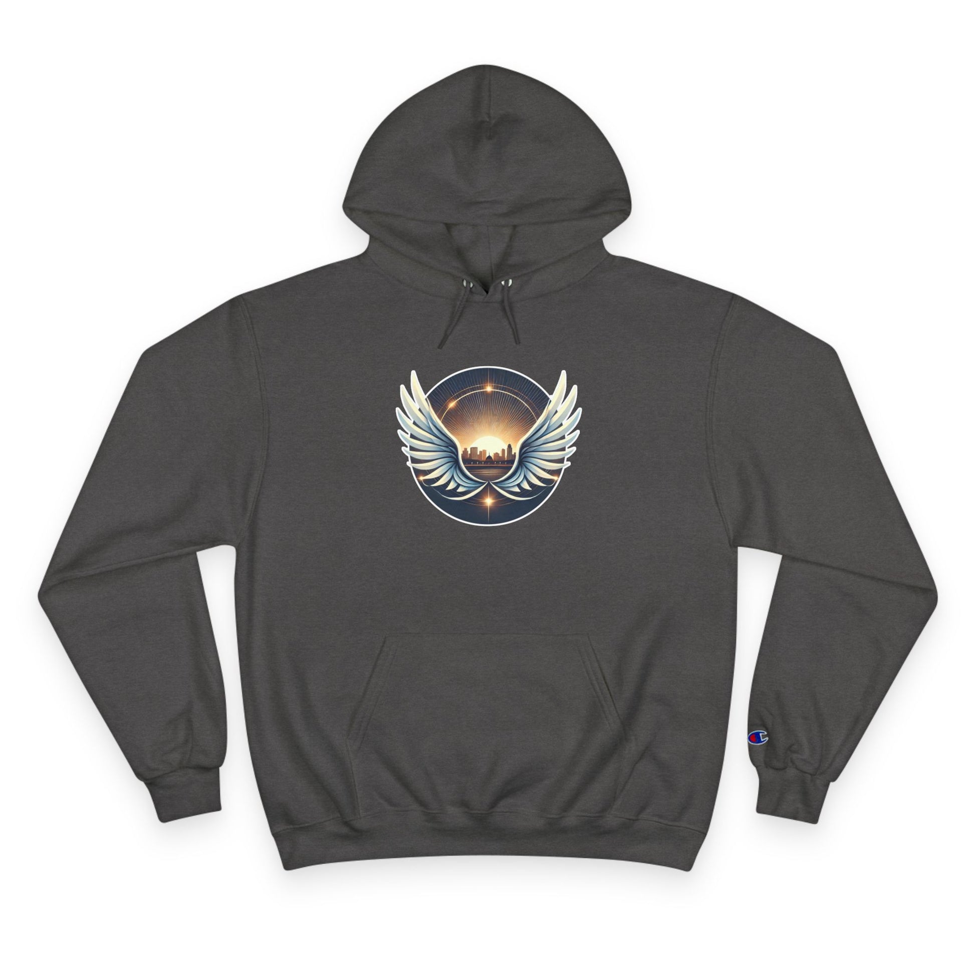 Sunrise Wings Champion Hoodie - American Zionist