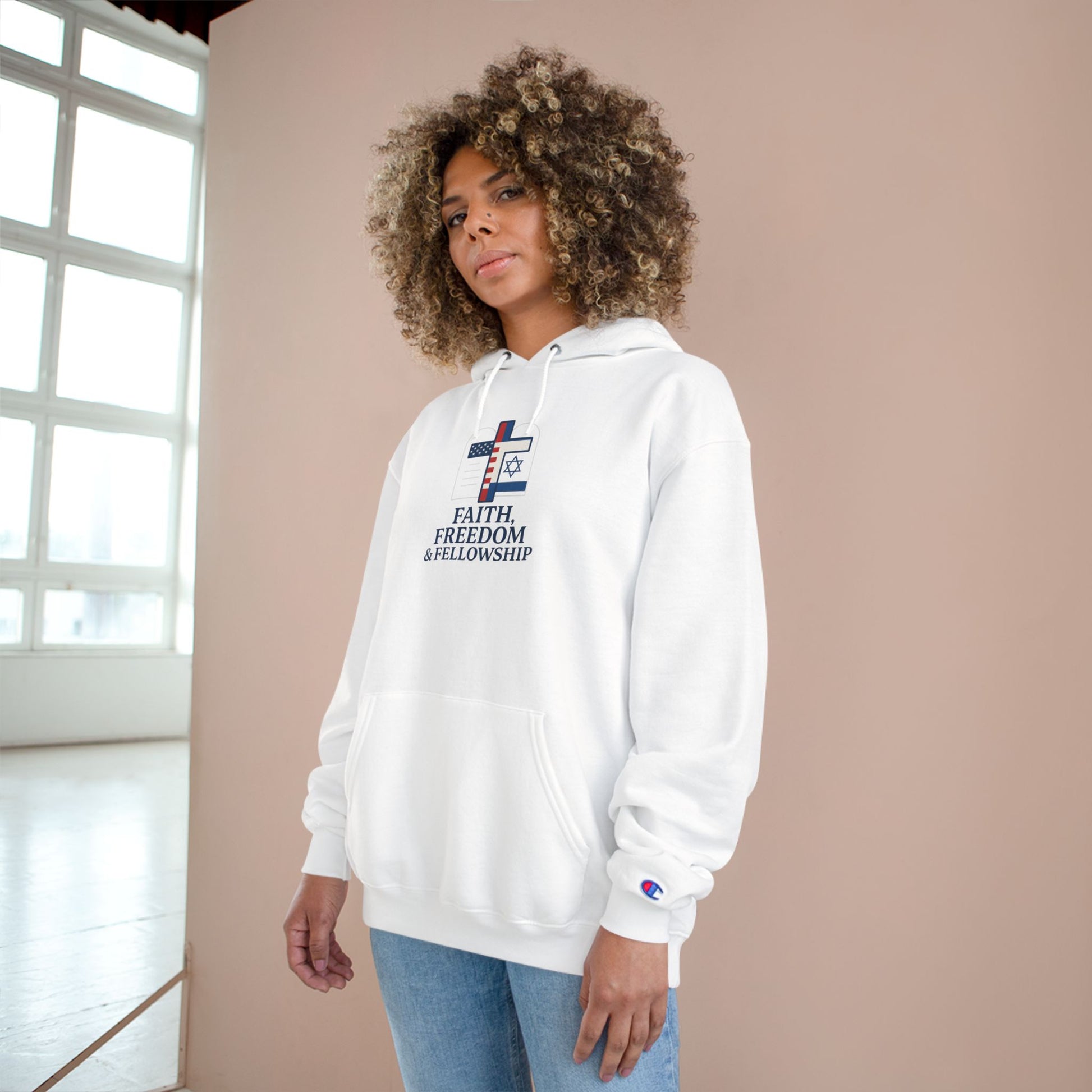 Faith Freedom Fellowship Champion Hoodie - American Zionist