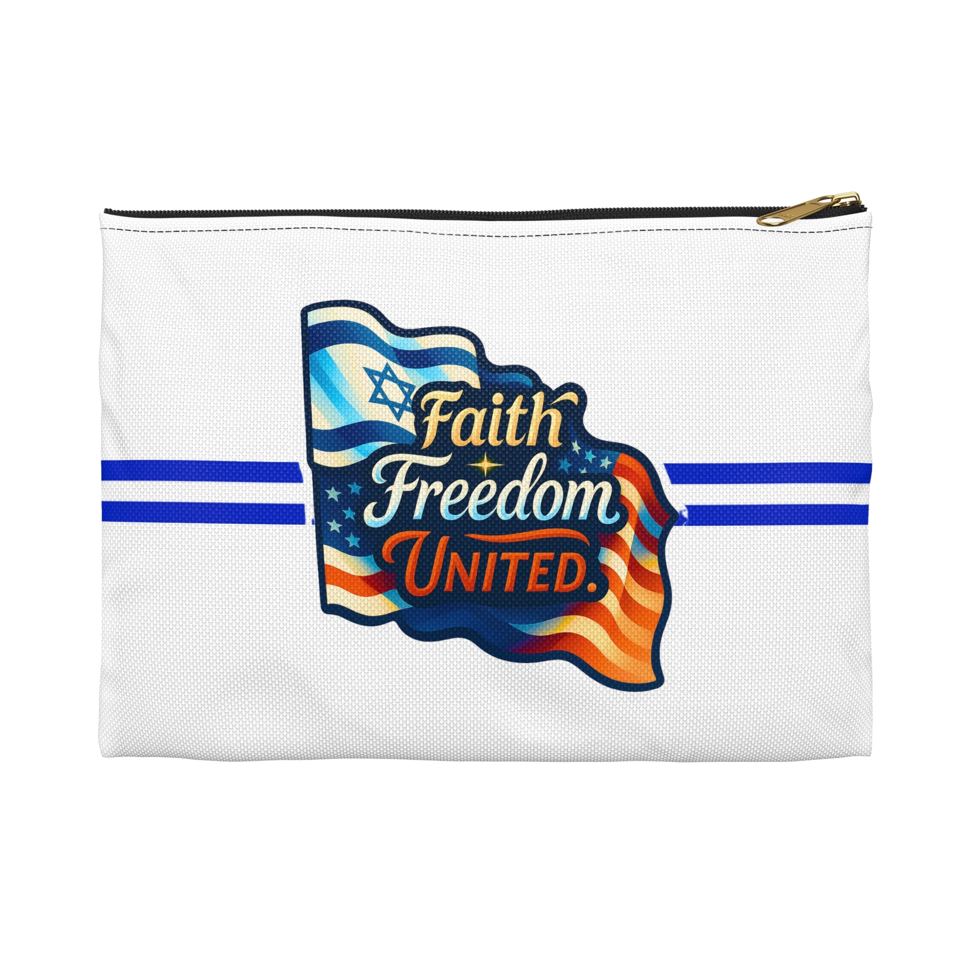 Faith Freedom United Accessory Pouch - American Zionist