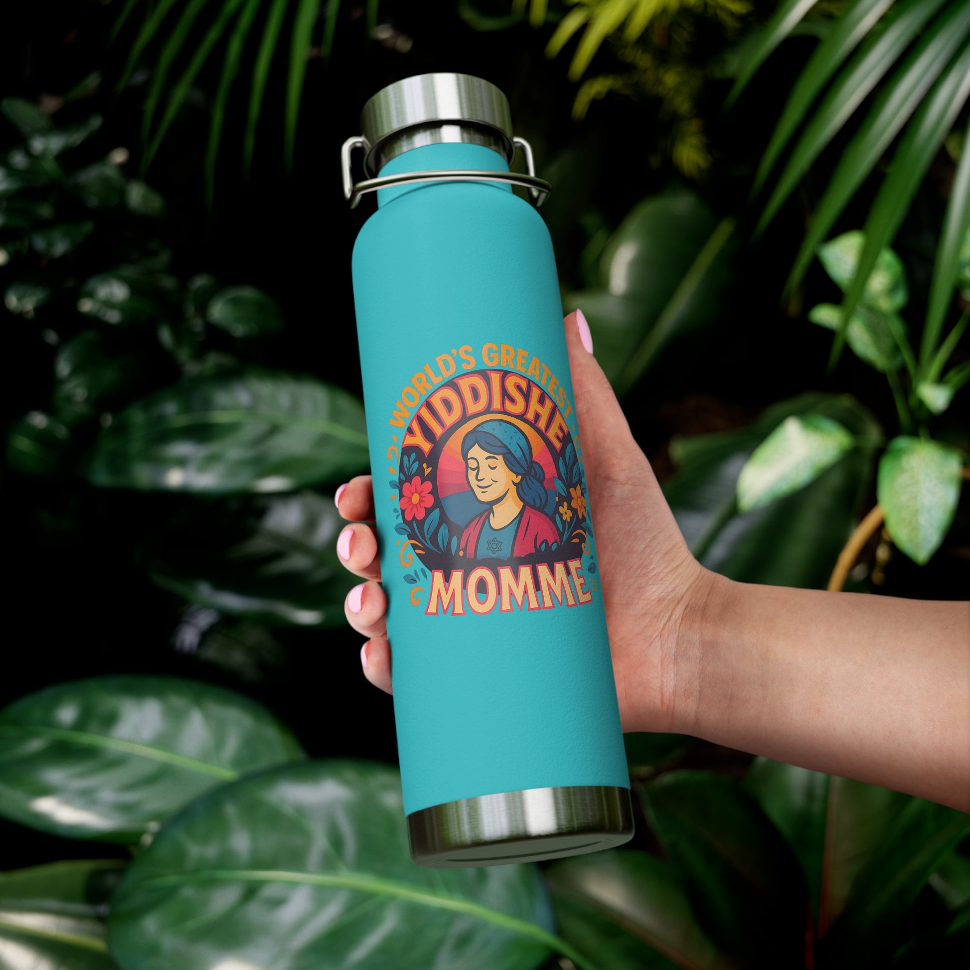 Yiddishe Momme Copper Vacuum Insulated Bottle, 22oz - American Zionist