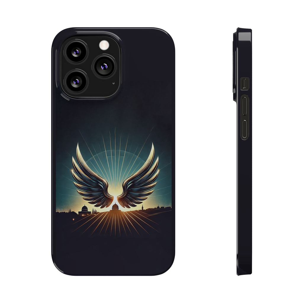 Sunset Wings Slim Phone Cases - American Zionist
