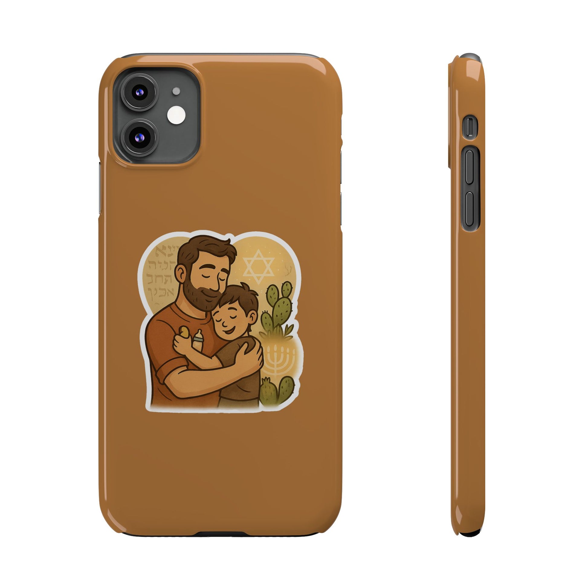 Dad Love Slim Phone Cases - American Zionist