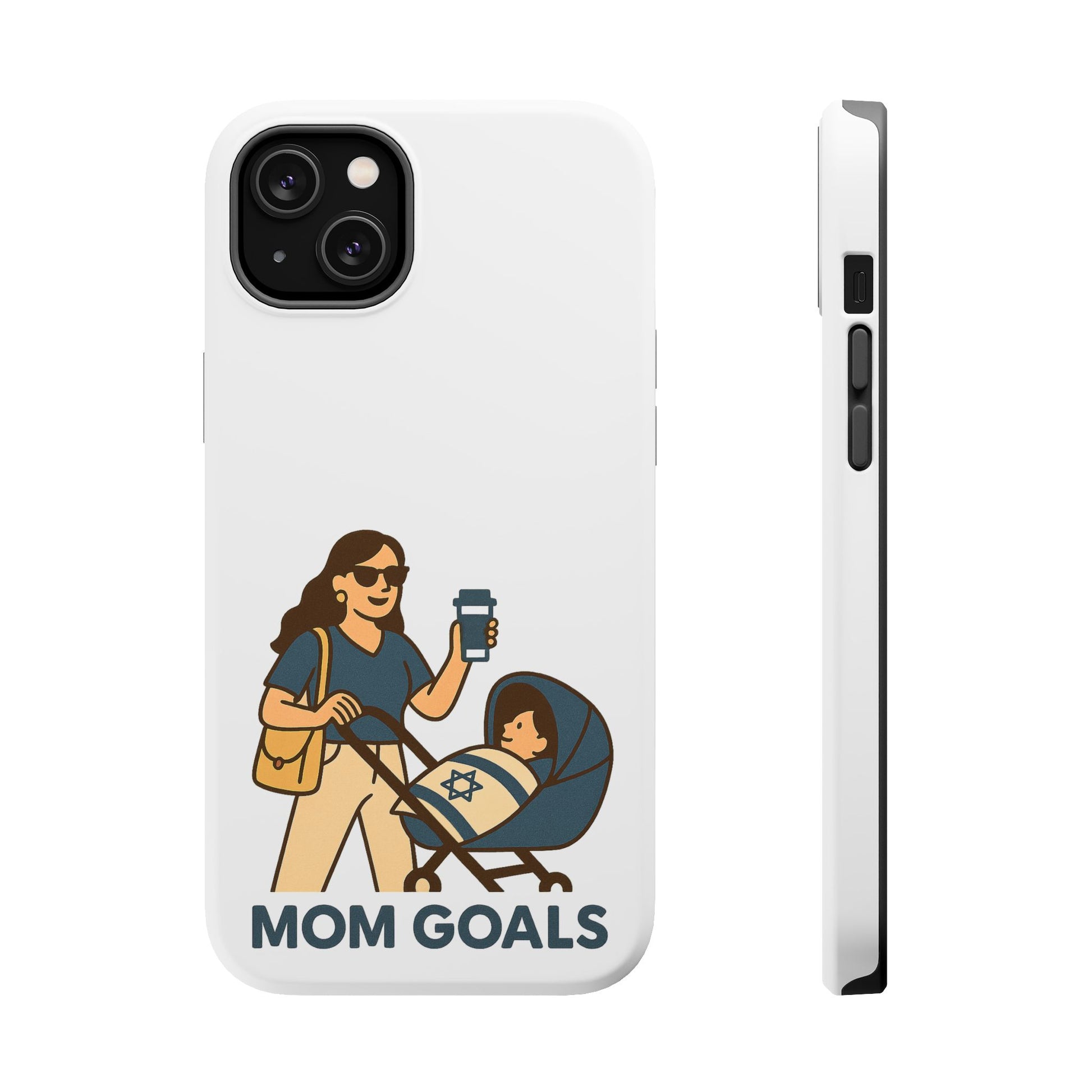 Mom Goals Magnetic Tough Cases - American Zionist
