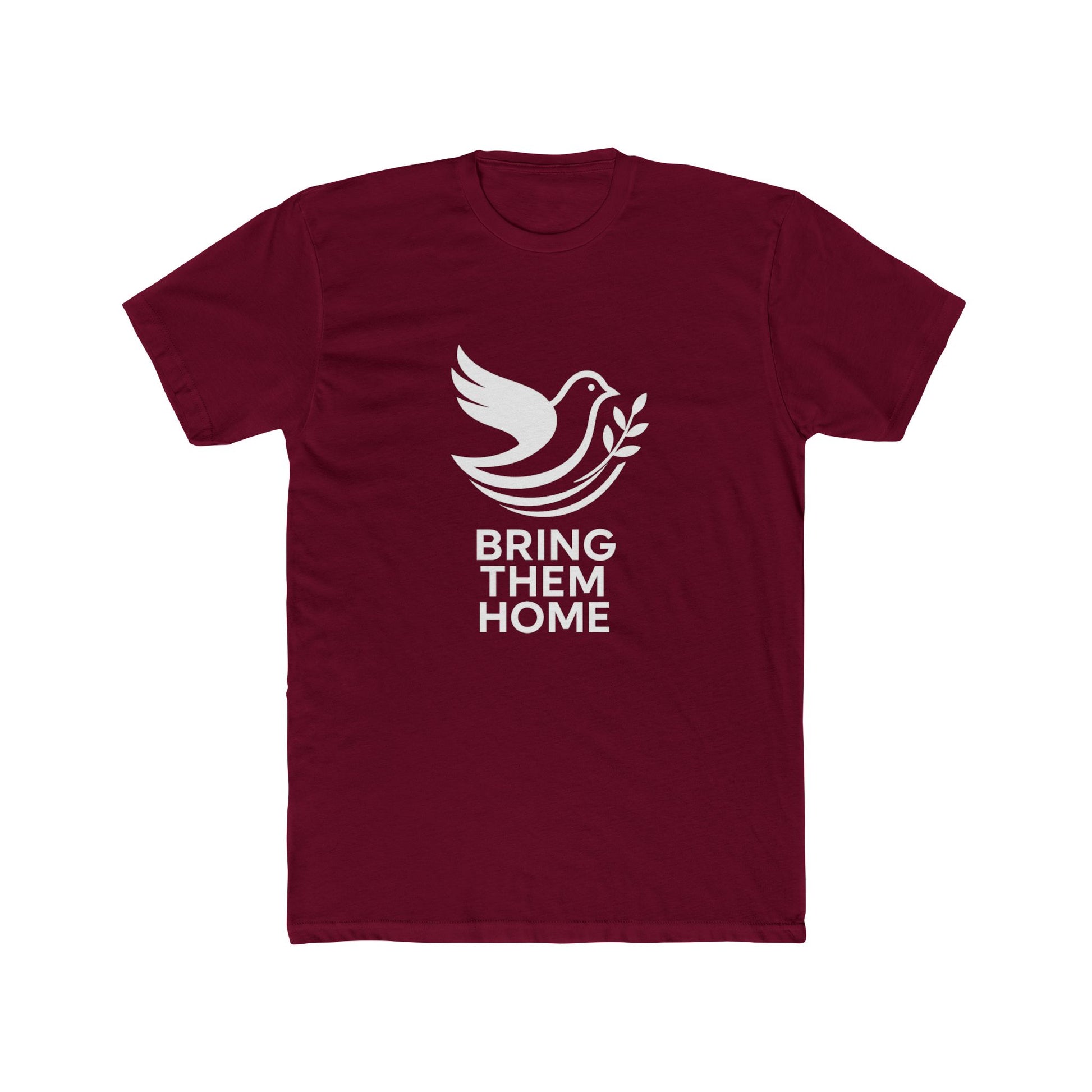 Dove Bring Them Home Unisex Cotton Crew Tee - American Zionist