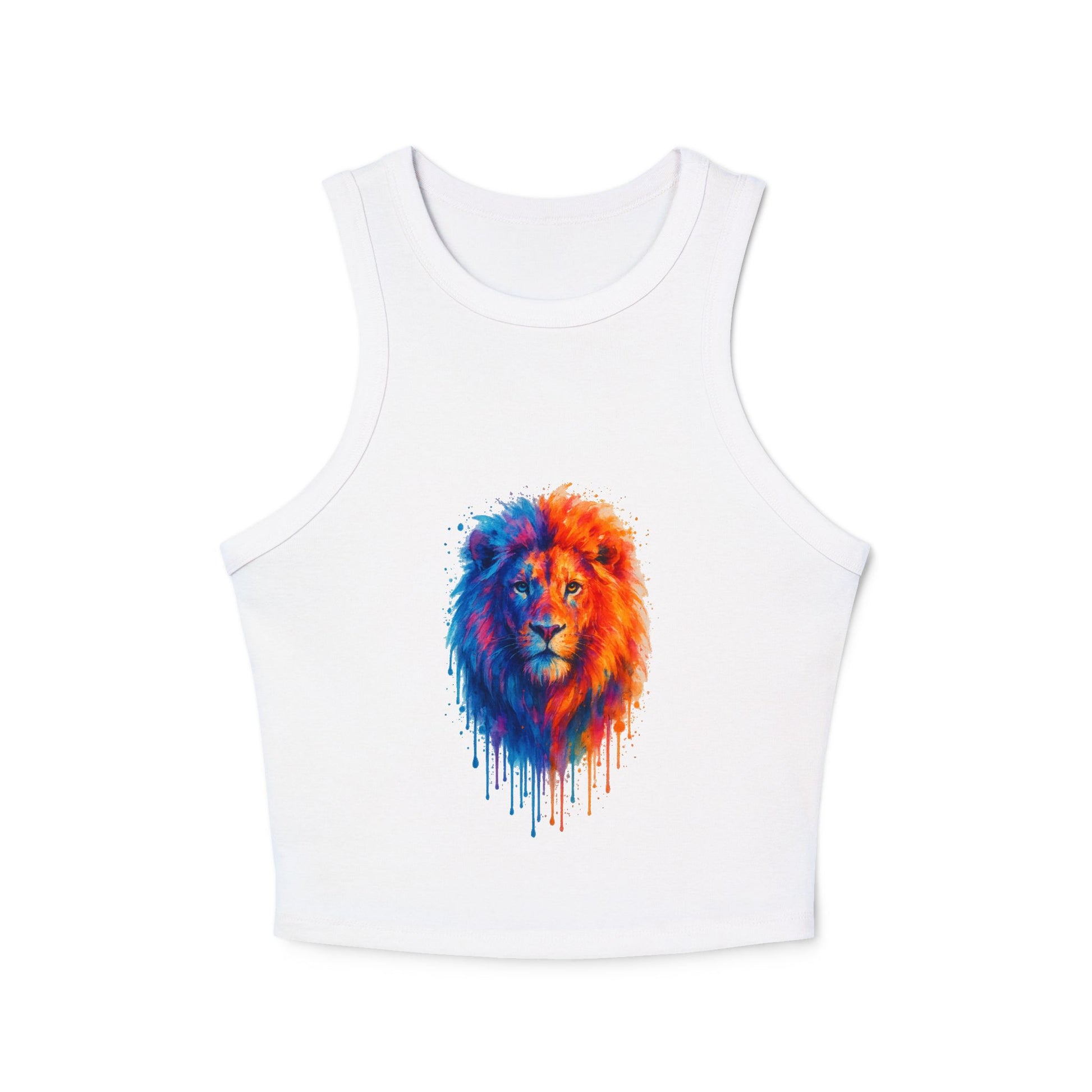 Judah Unleashed Women's Micro Rib Racer Tank Top - American Zionist