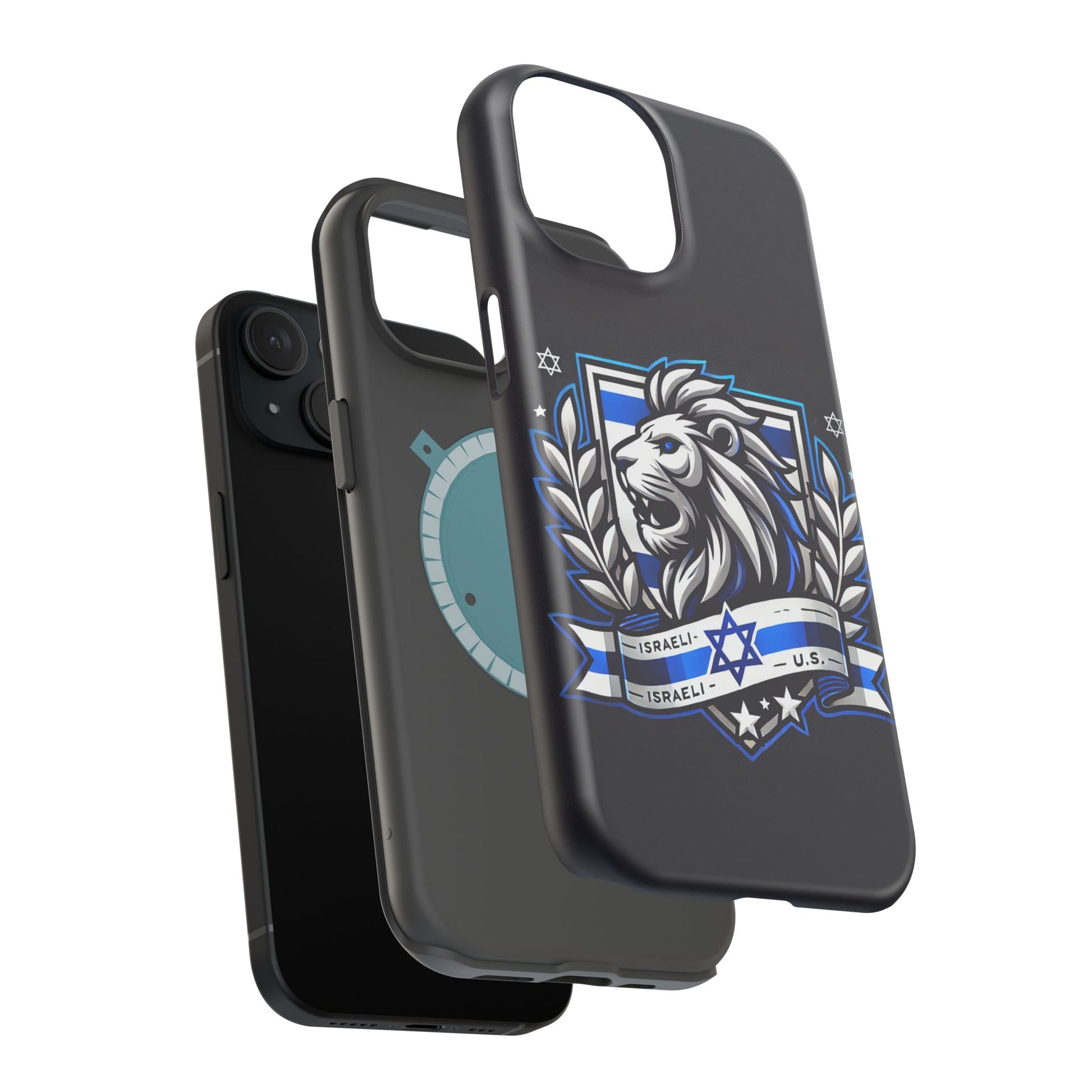 Lion of Judah Crest Magnetic Tough Cases - American Zionist