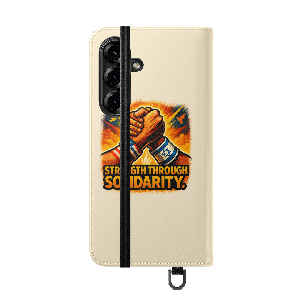 Strength Through Solidarity Flip Cases - American Zionist