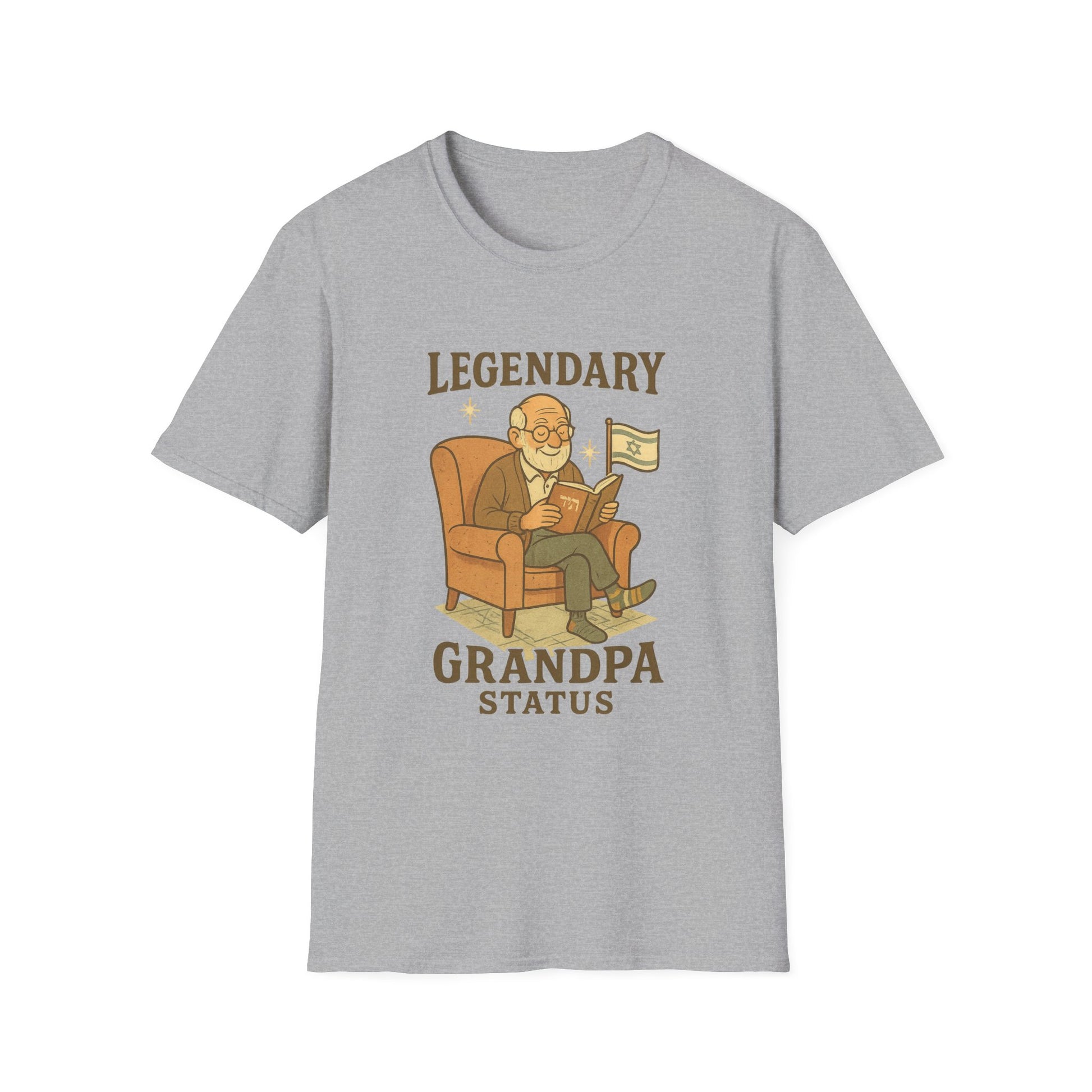 Legendary Grandpa Softstyle T-Shirt - American Zionist