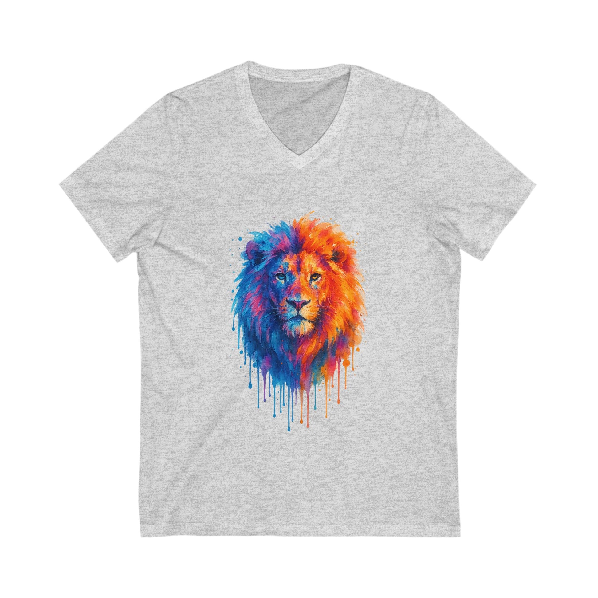 Judah Unleashed Unisex Jersey Short Sleeve V - Neck Tee - American Zionist