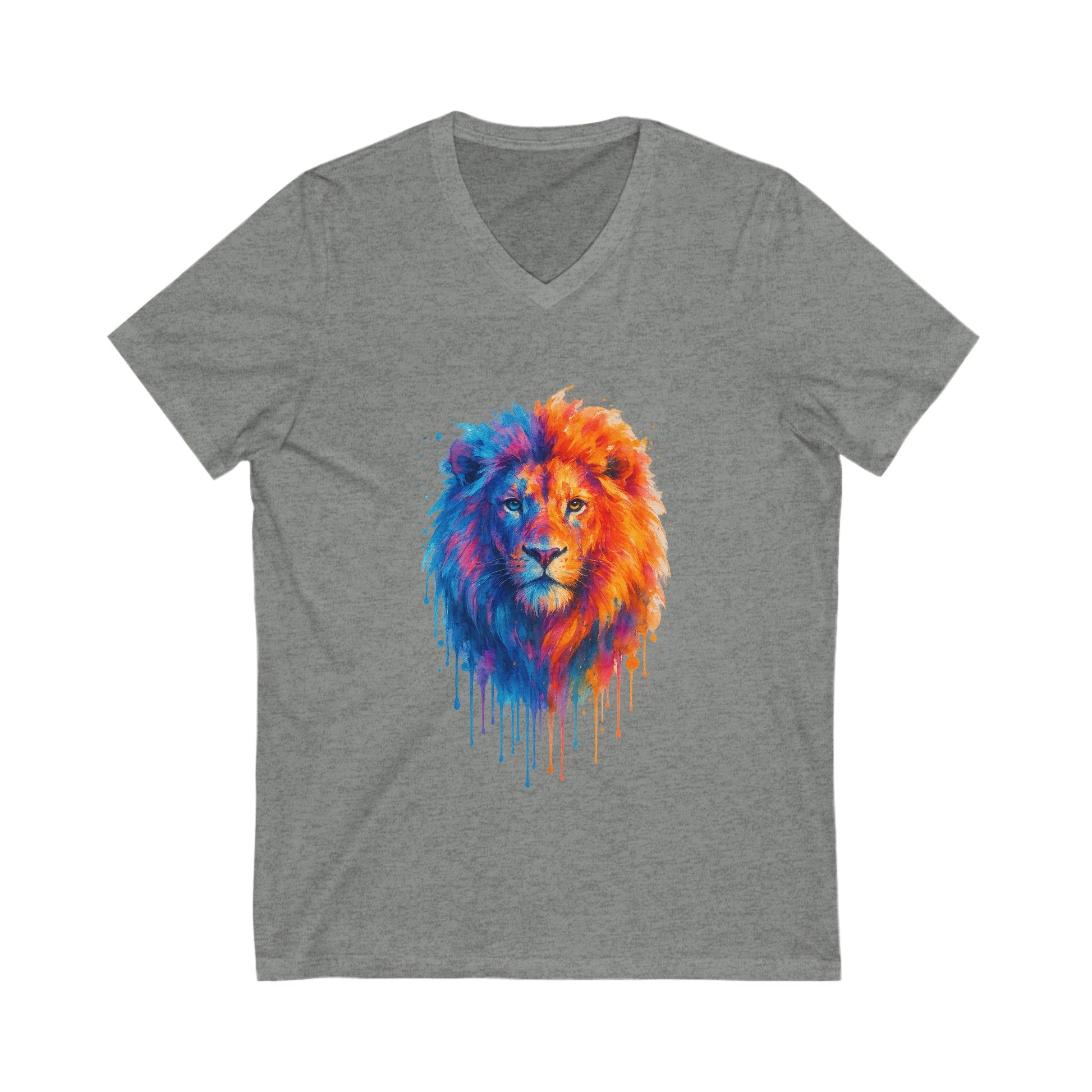 Judah Unleashed Unisex Jersey Short Sleeve V - Neck Tee - American Zionist