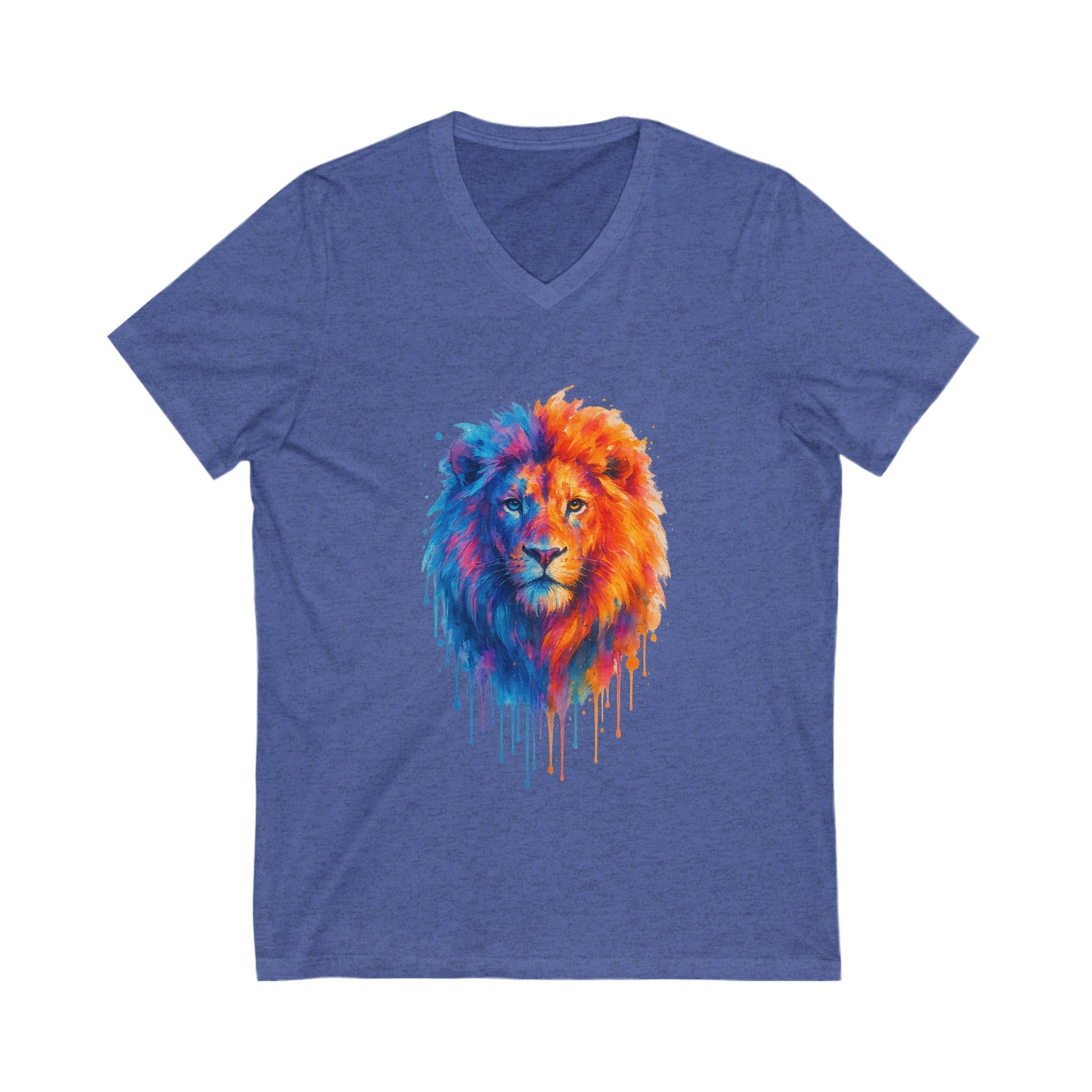 Judah Unleashed Unisex Jersey Short Sleeve V - Neck Tee - American Zionist